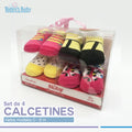set de regalo calcetines 0 6m nuby para bebé