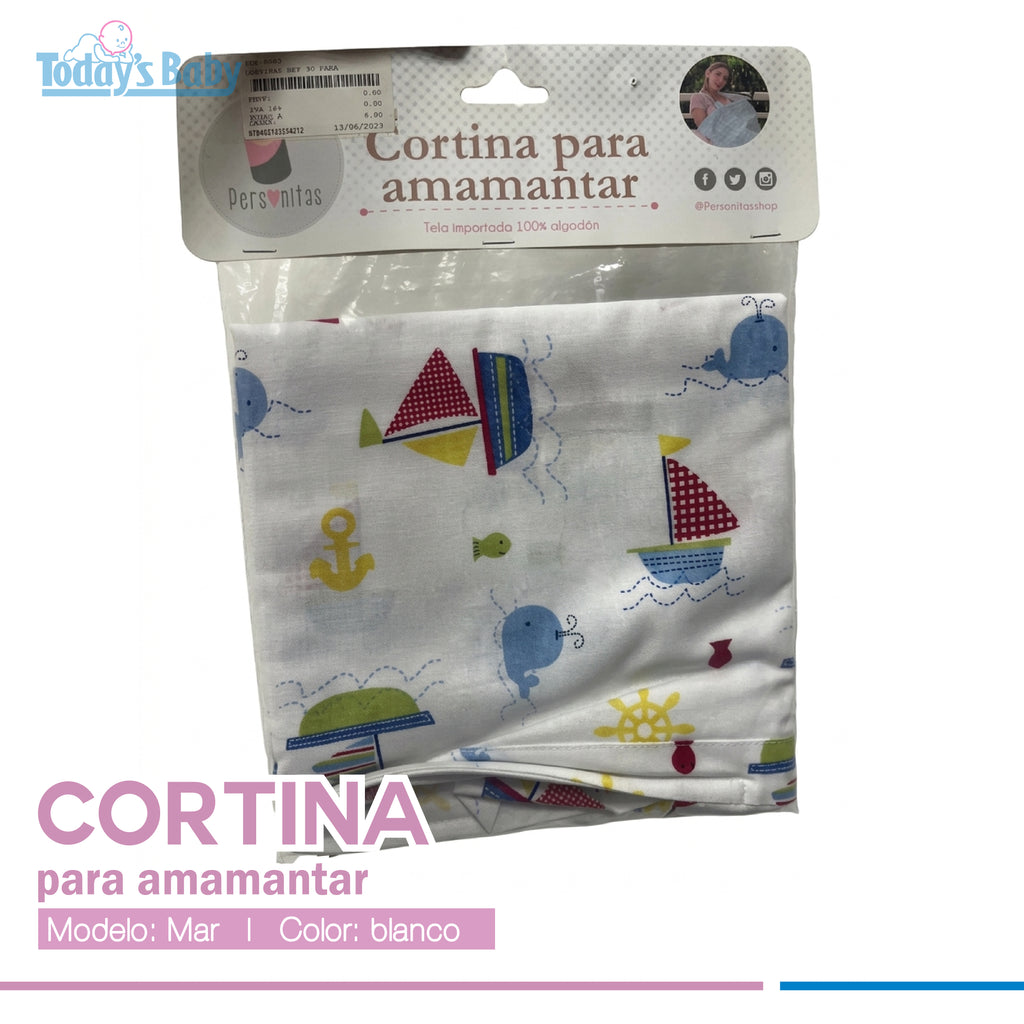 cortina para amamantar copia para bebé