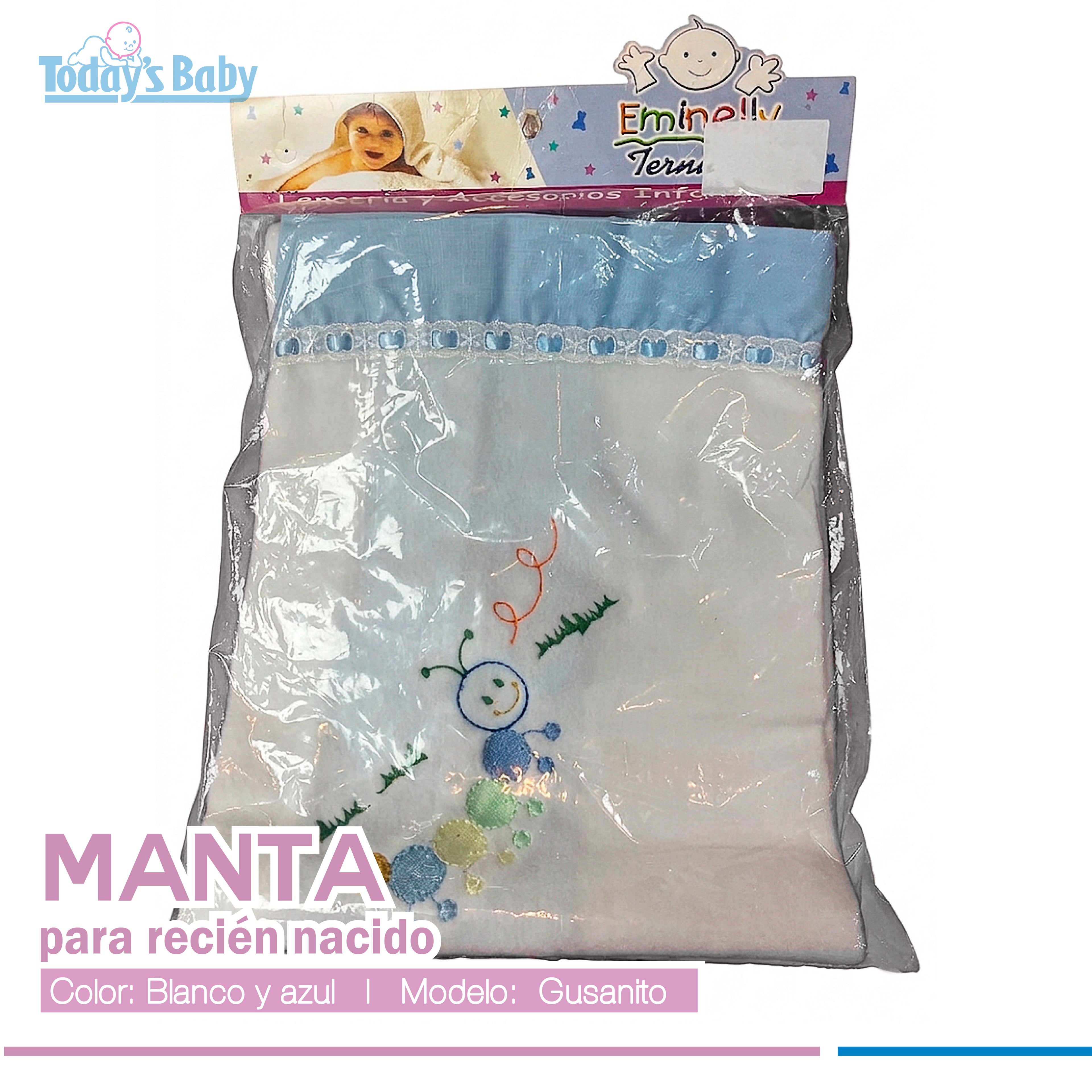 manta para recien nacido gusanito para bebé