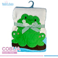 cobija de ranita para bebé