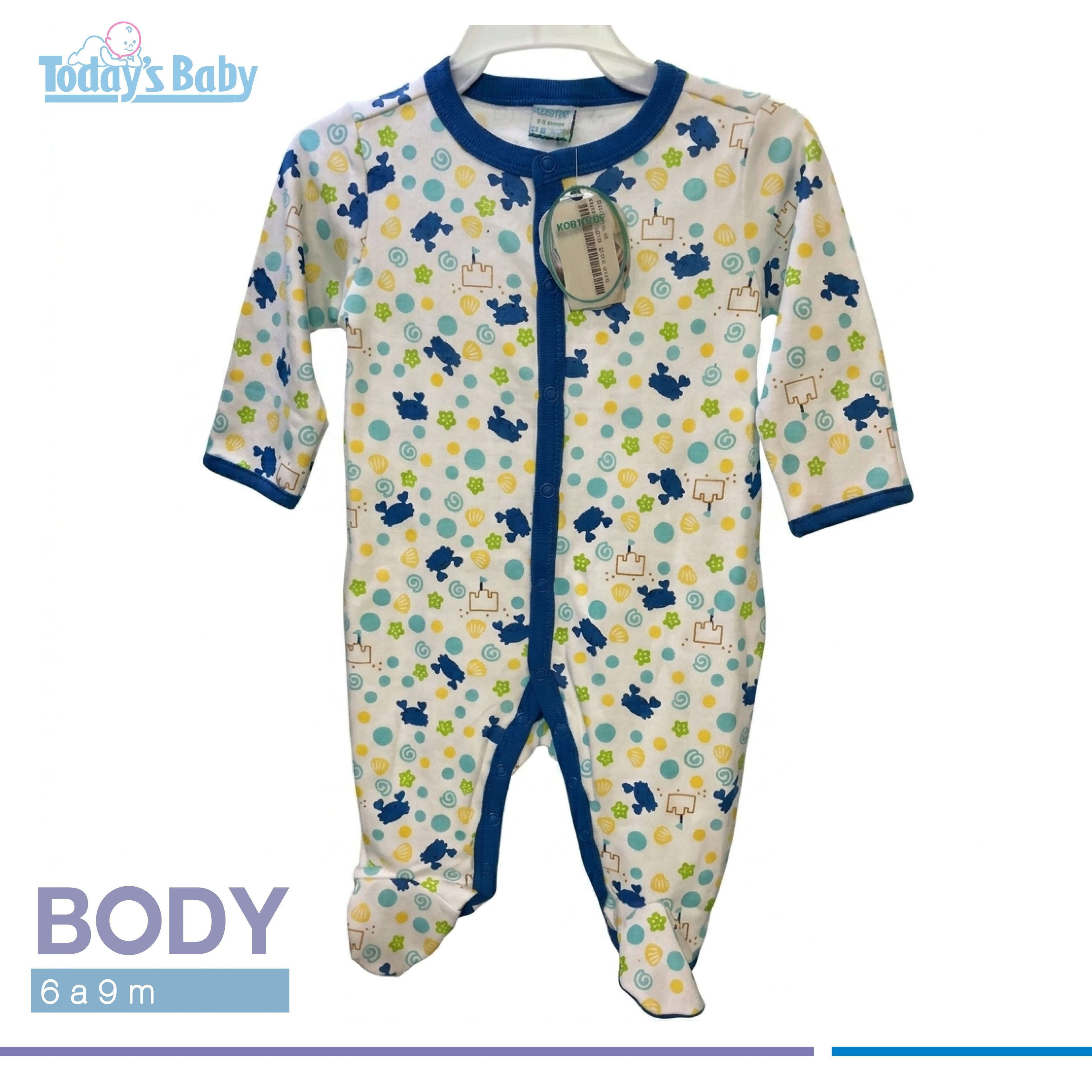 body de algodon kobytin 6 9m para bebé