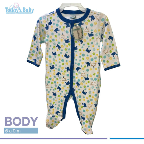 body de algodon kobytin 6 9m para bebé
