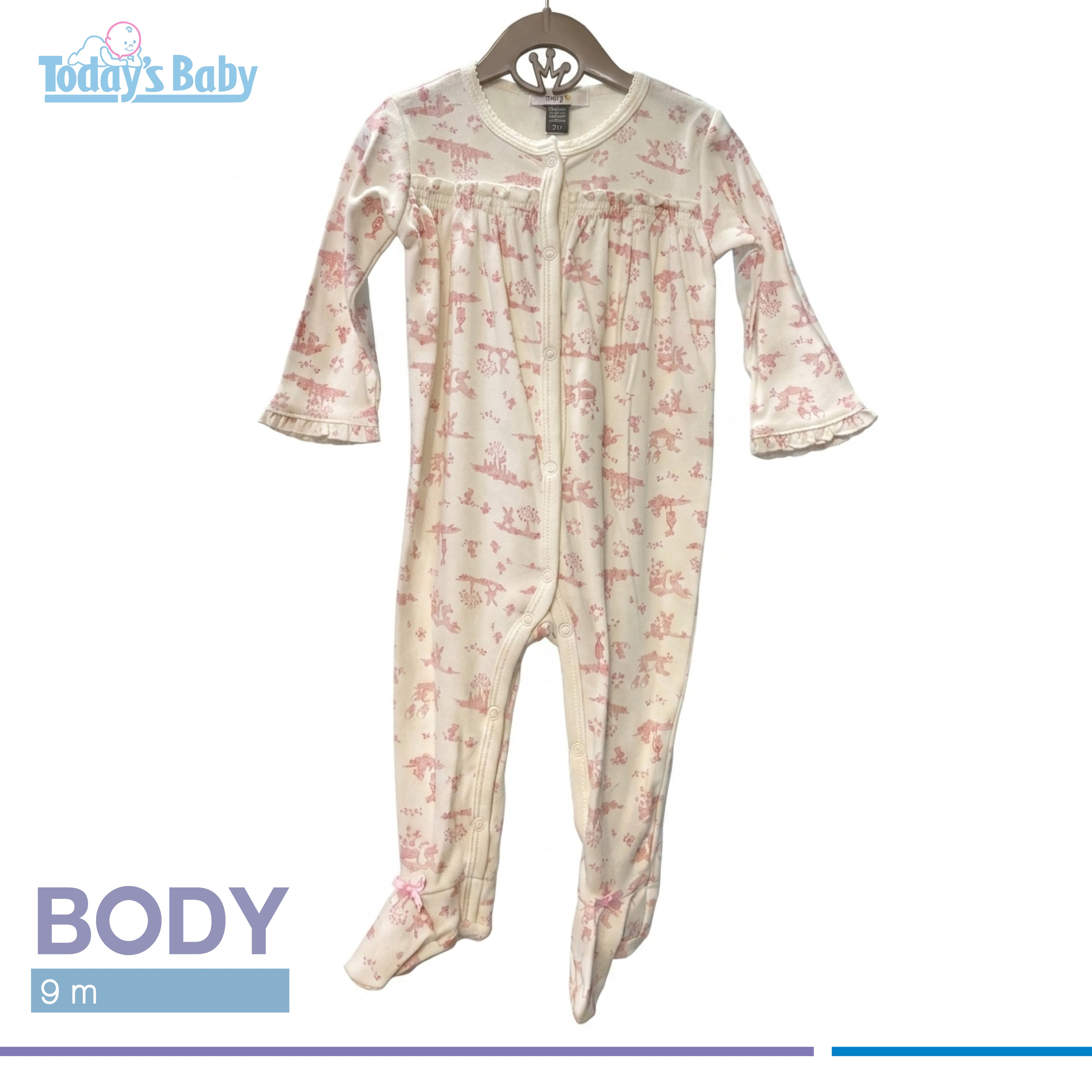 body de algodon 9m 2 para bebé
