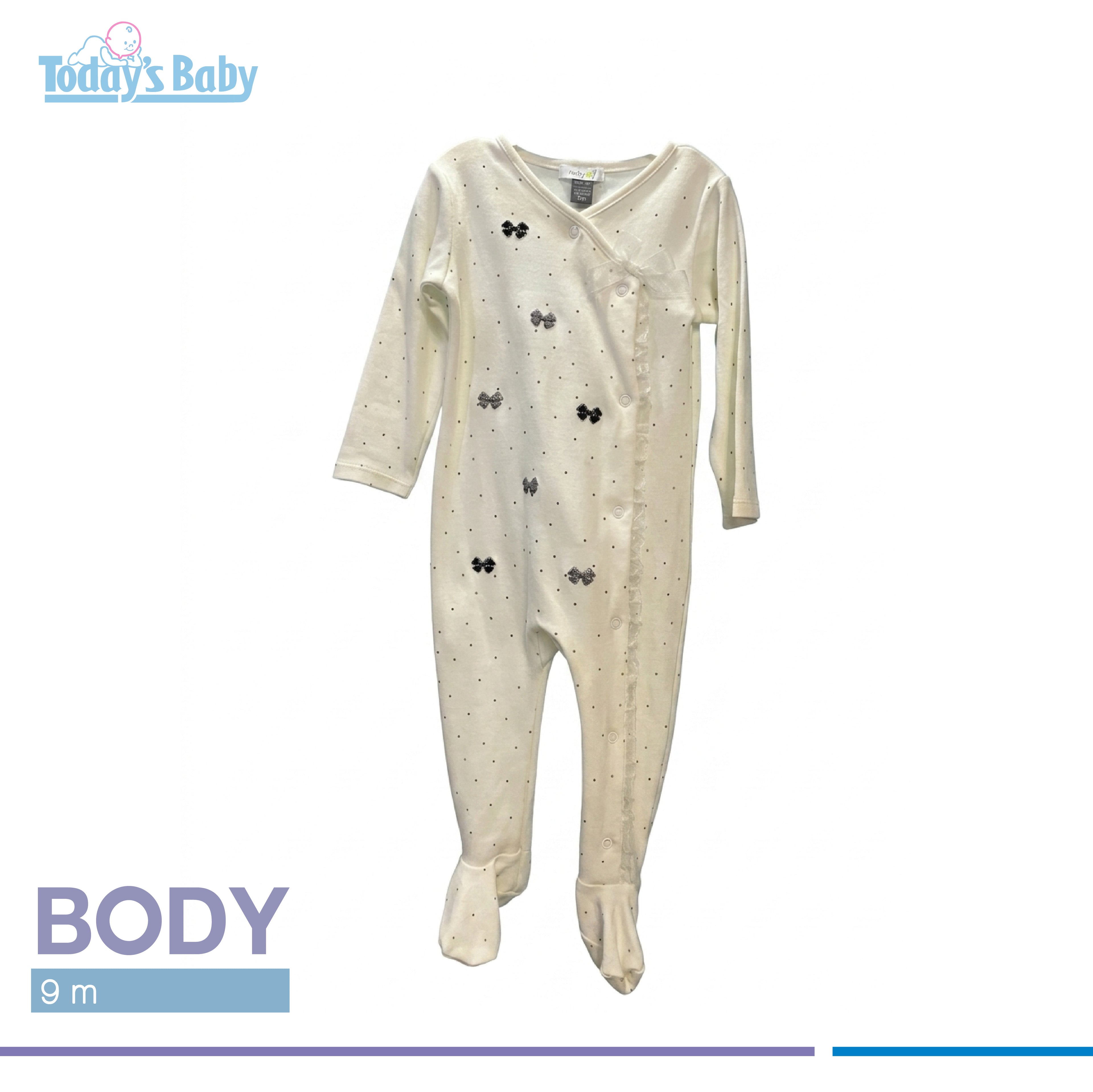 body de algodón 9m para bebé