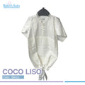 coco liso para bebés blanco para bebé