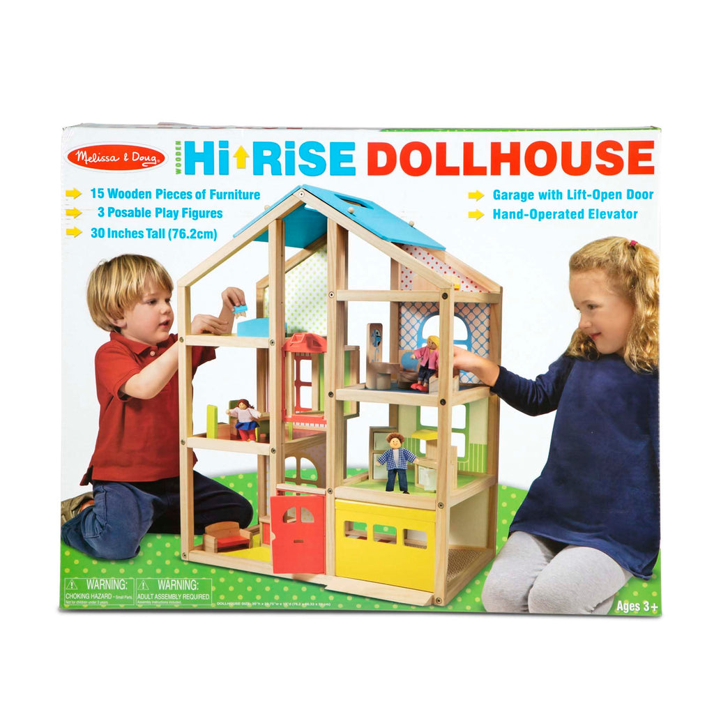 Casa de muñecas alta de madera Melissa & Doug