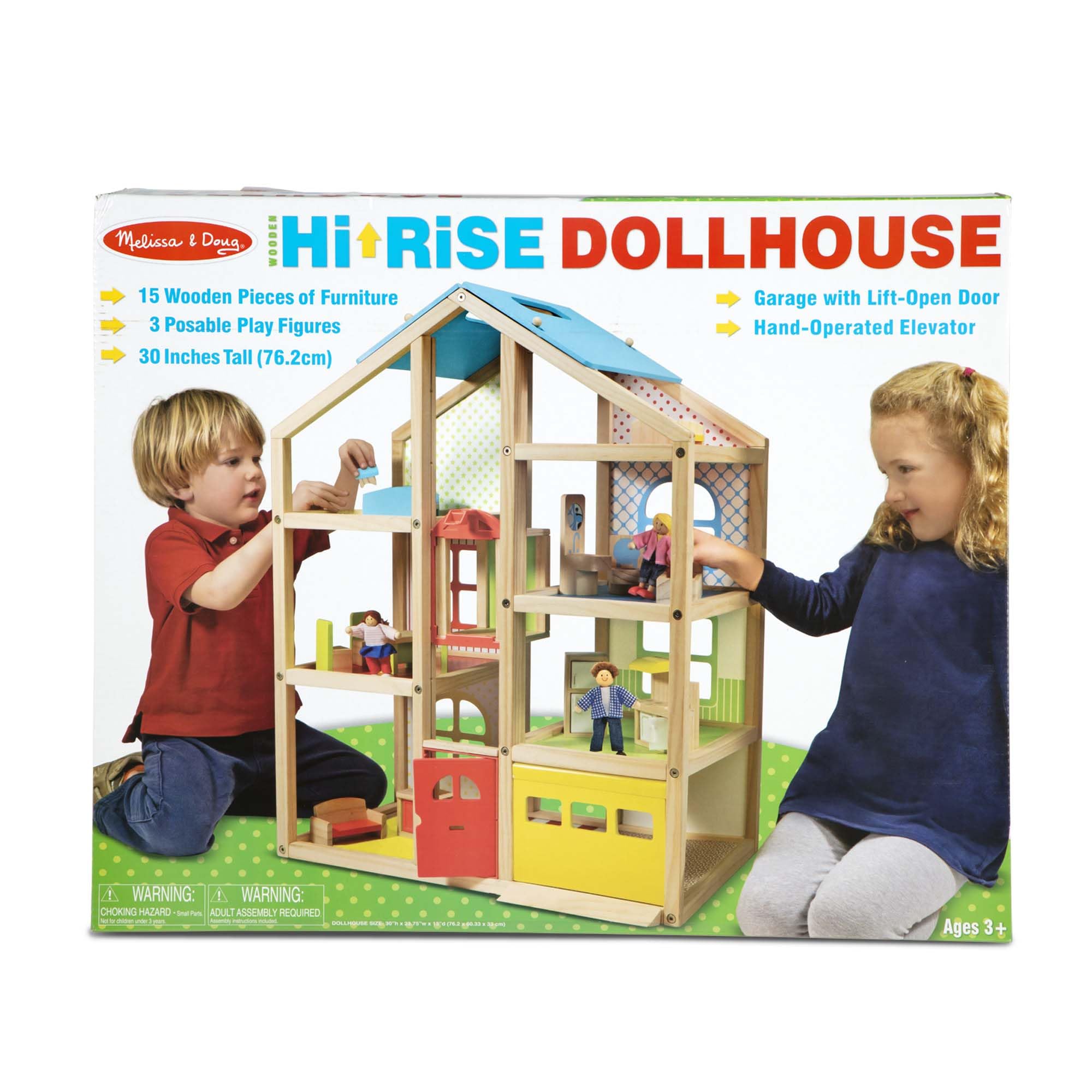 Casa de muñecas alta de madera Melissa & Doug