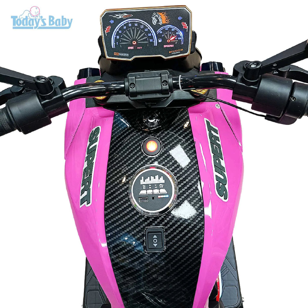 moto electrica deportiva moody 9984 para bebé