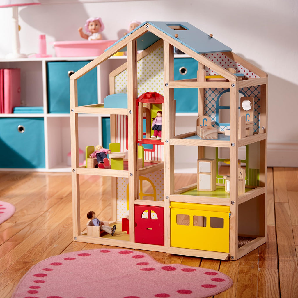 Casa de muñecas alta de madera Melissa & Doug