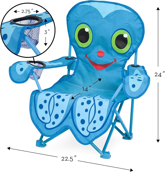 Silla plegable Pulpo Melissa & Doug Sunny Patch