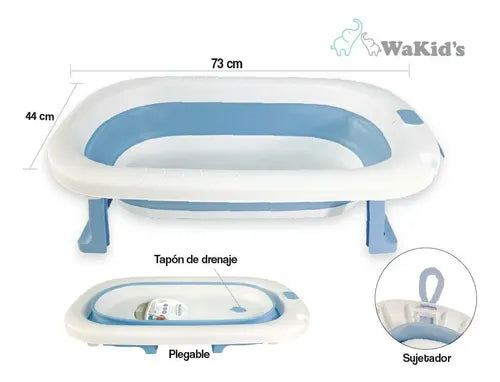 Bañera plegable básica Wakid´s