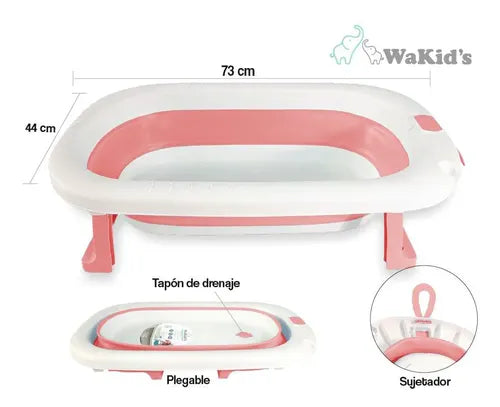 Bañera plegable básica Wakid´s