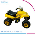 montable electrico tipo cuatrimoto para bebé