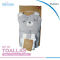 Set de toalla con capucha Wakid´s