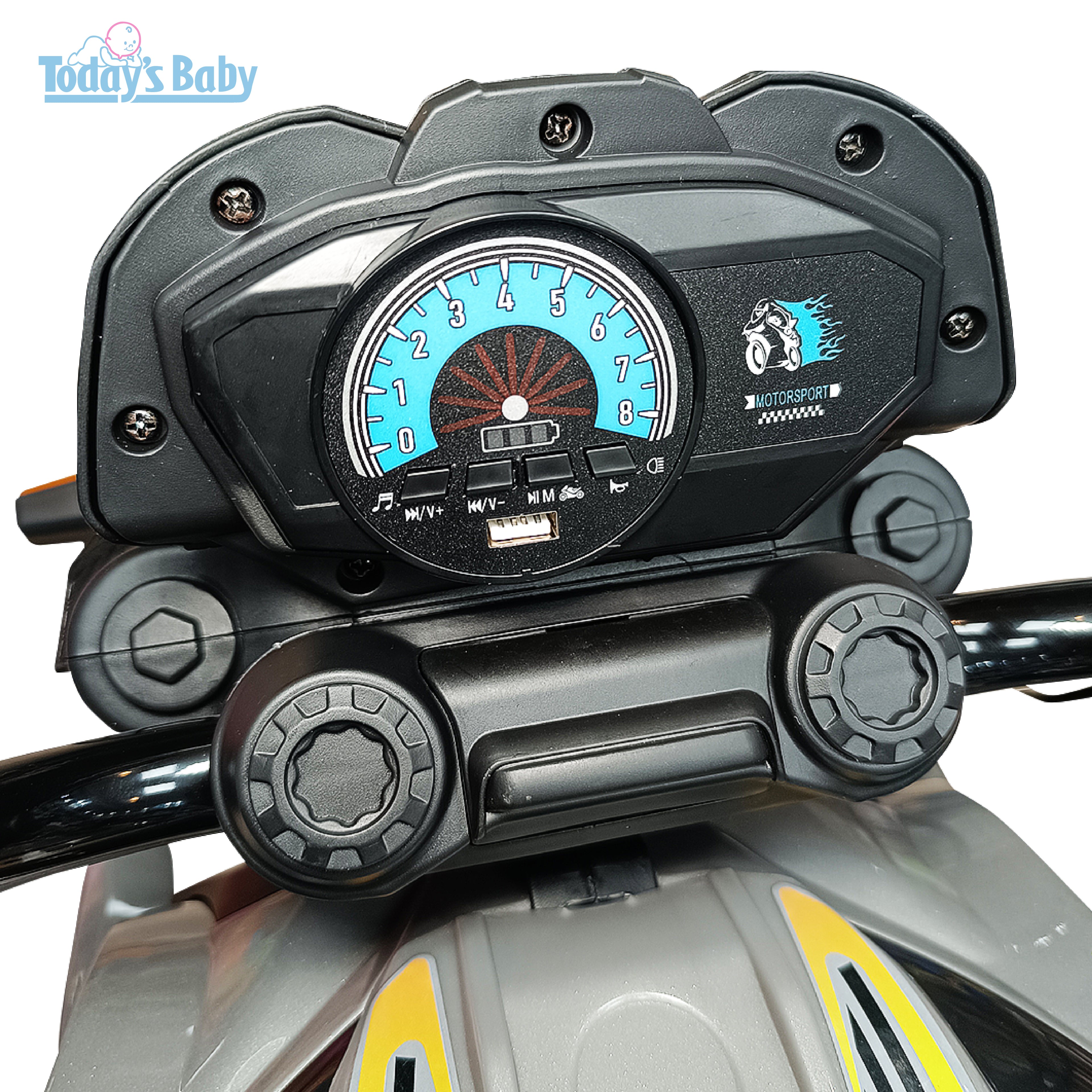 moto deportiva moody 6678 para bebé