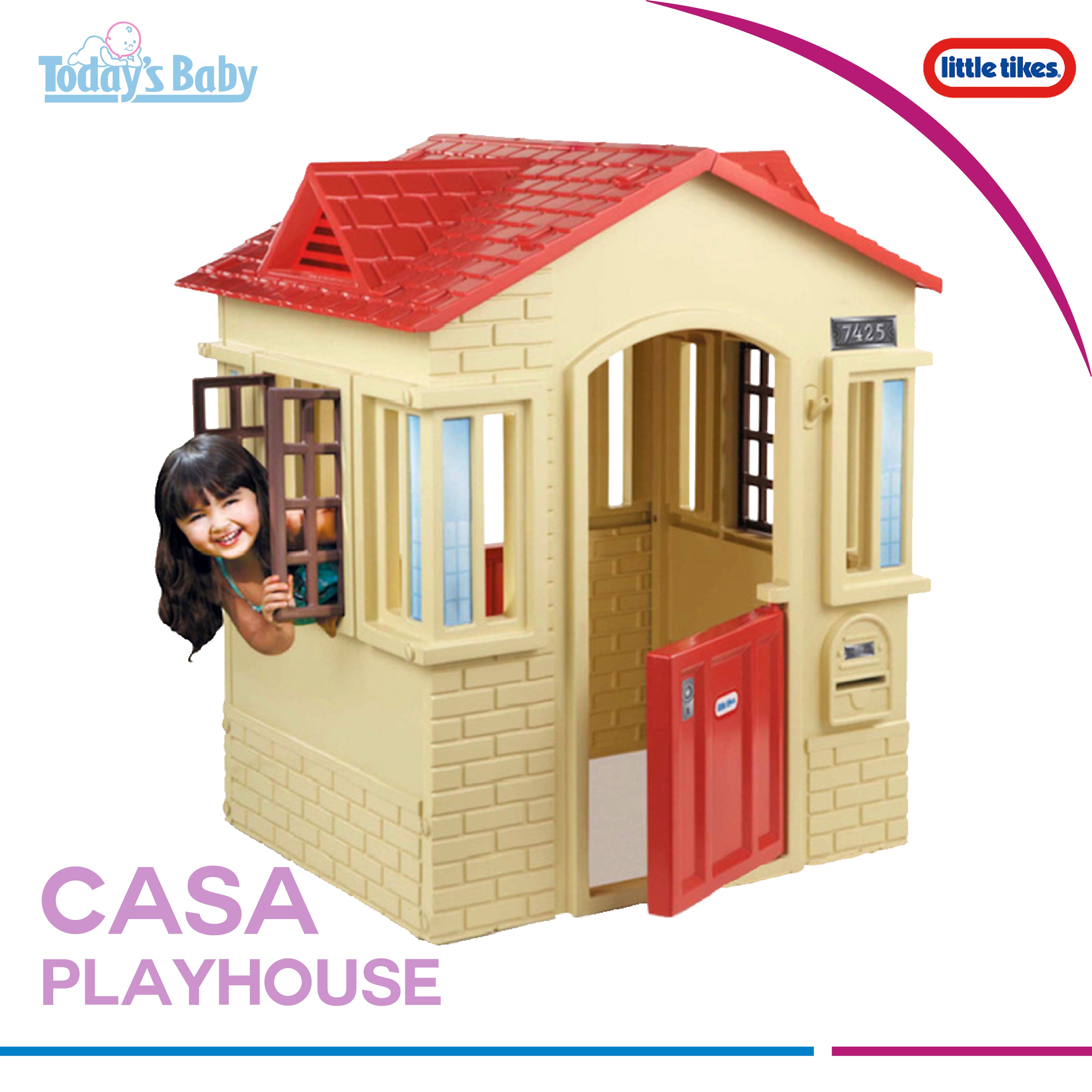 casa de jardin cape cottage little tikes para bebé