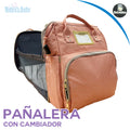 panalera con cambiador para bebé