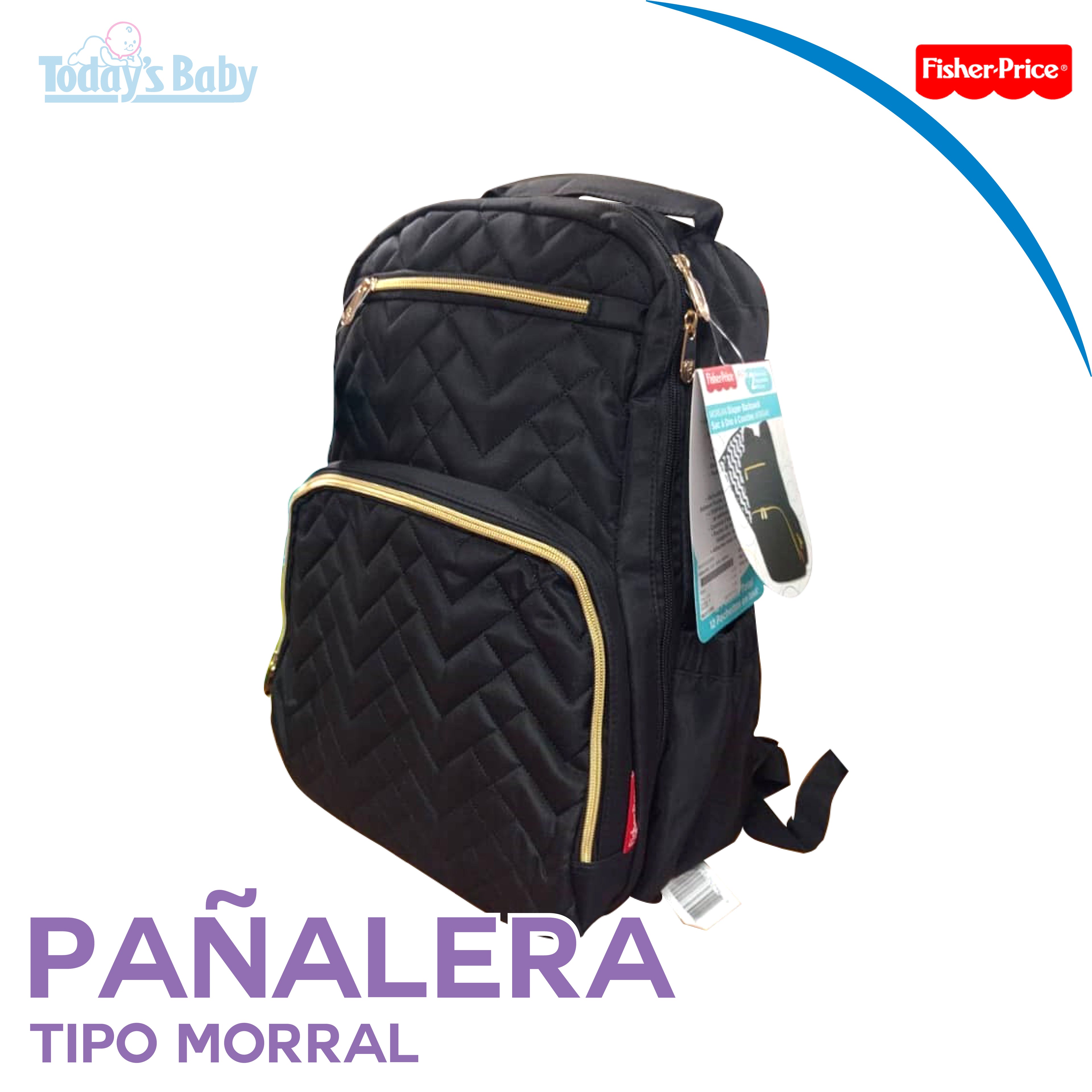 panalera tipo morral fisher price para bebé