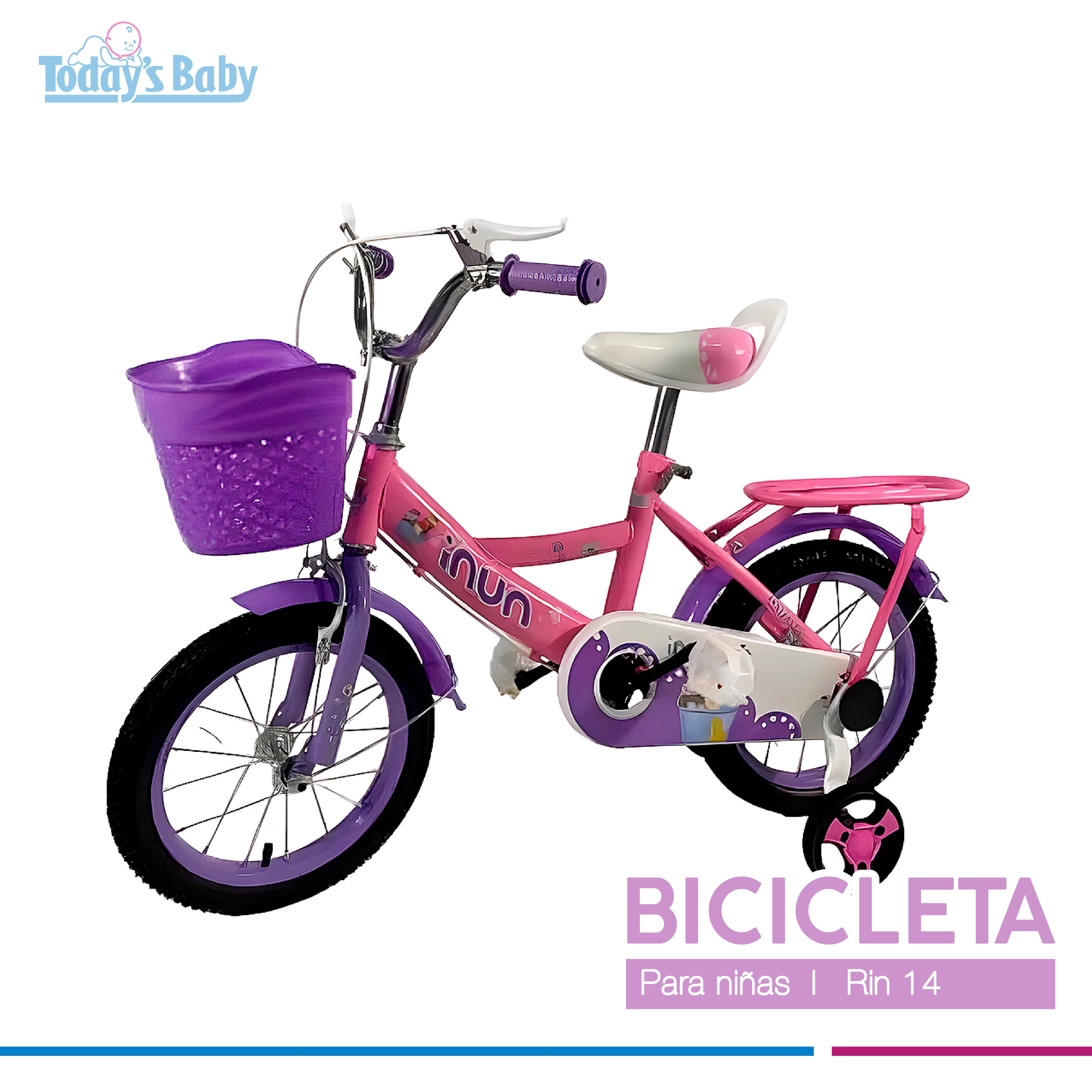bicicleta para niñas rin 14 para bebé