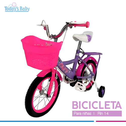 bicicleta para niñas rin 14 para bebé