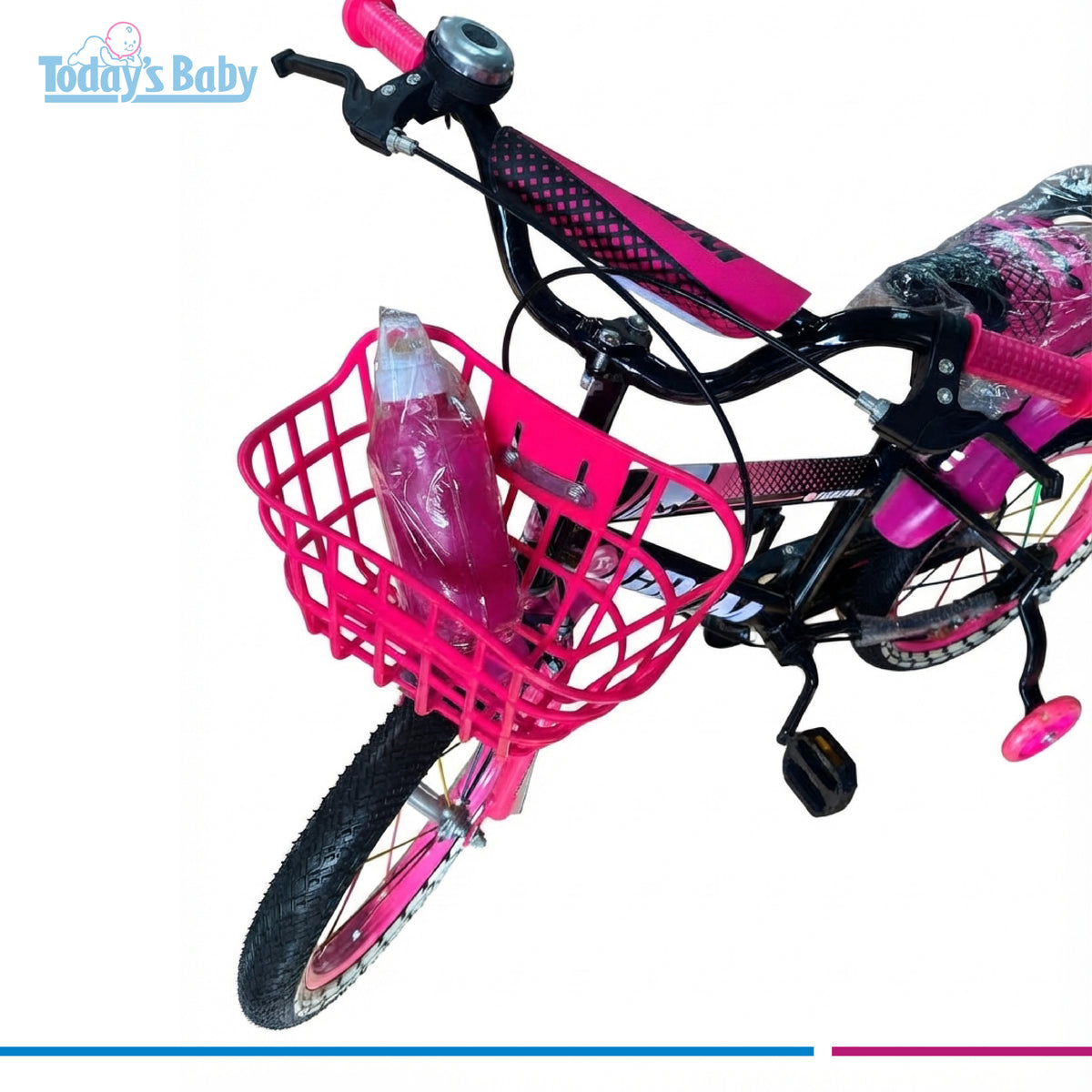Bicicleta Crom Rin 16 rosada