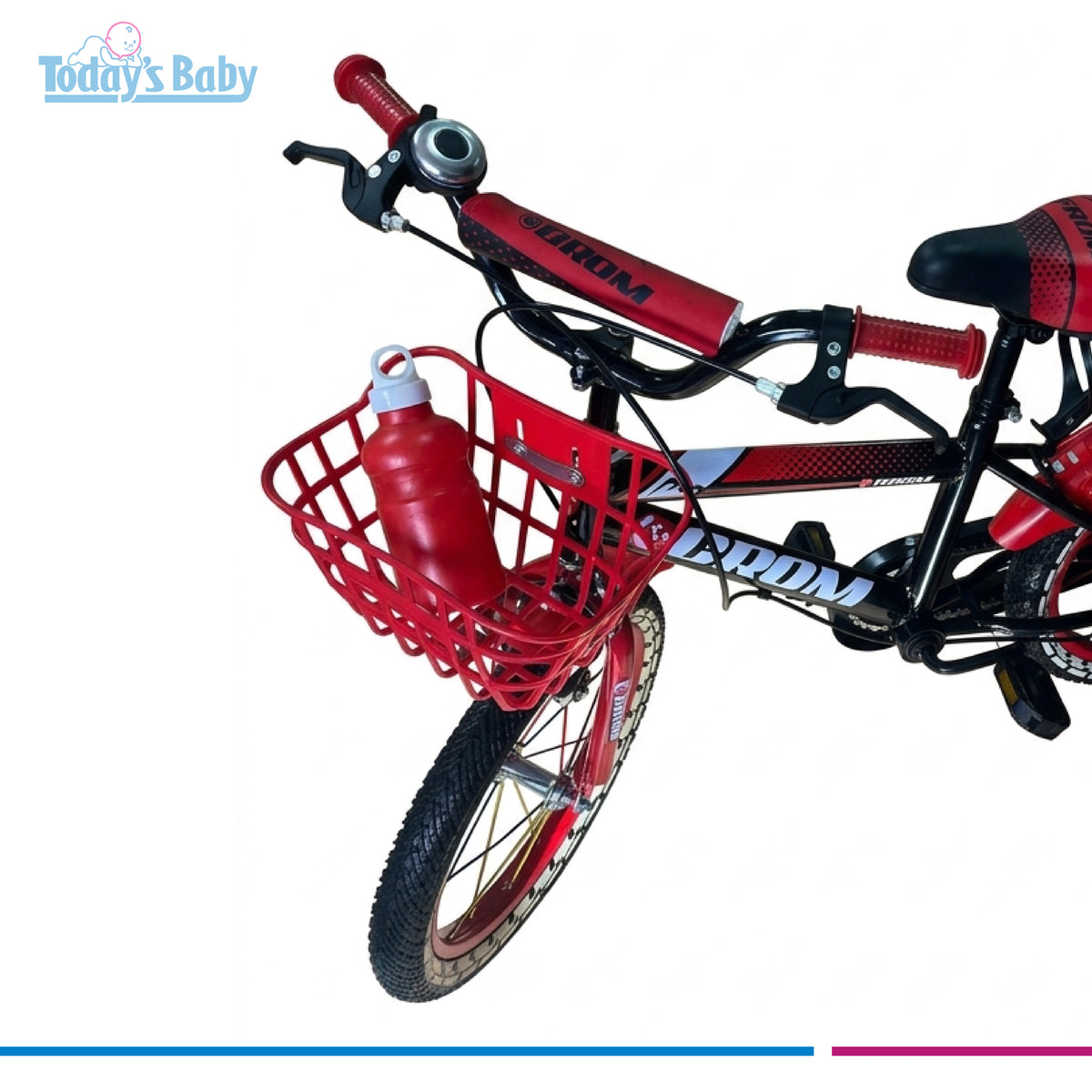 Bicicleta Crom Rin 16 Roja