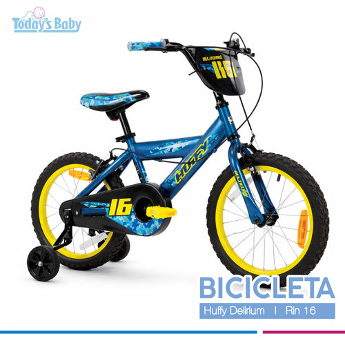 bicicleta huffy delirium rin 16 para bebé