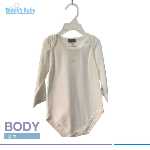 body de algodon 12m 2 para bebé