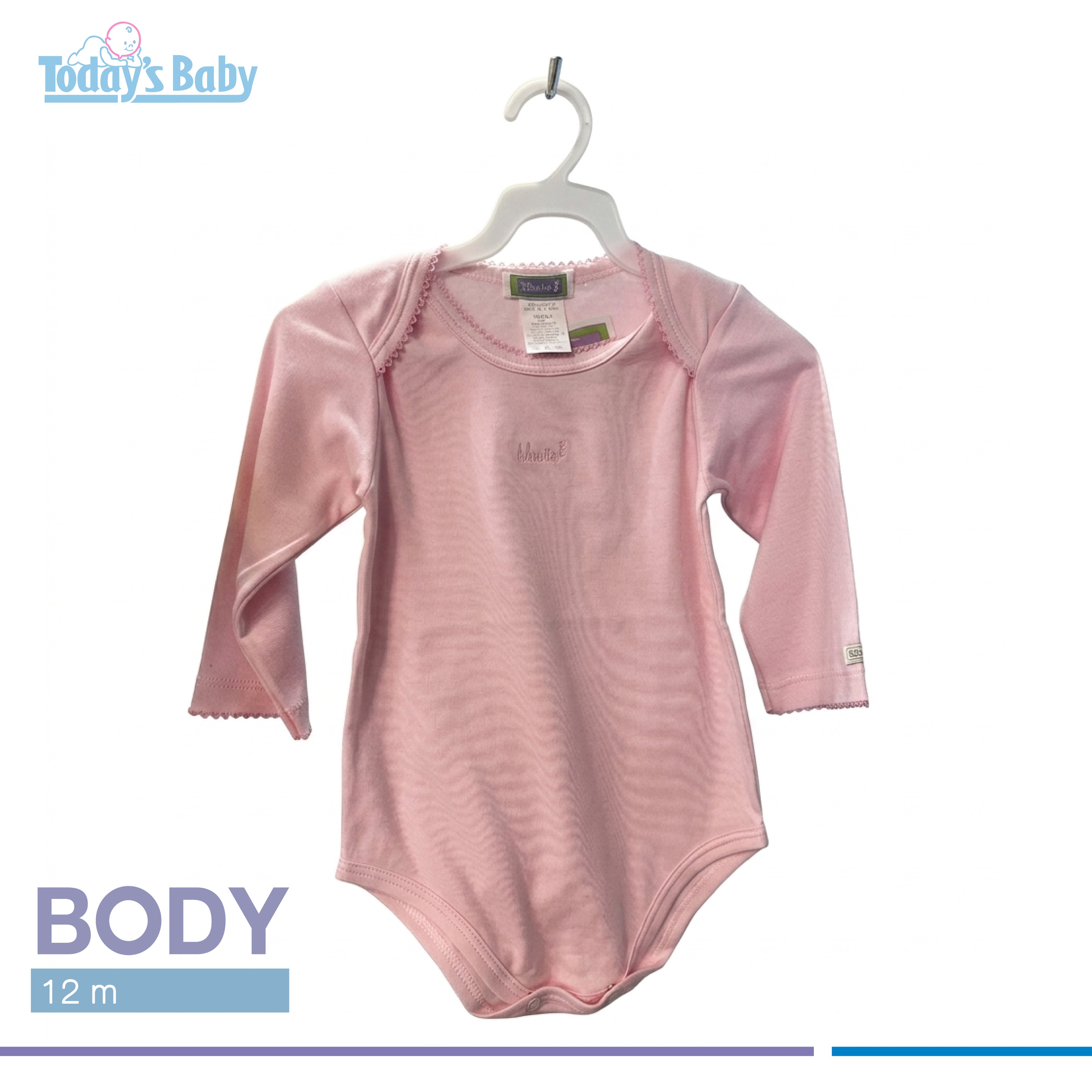 body de algodon 12m 1 para bebé