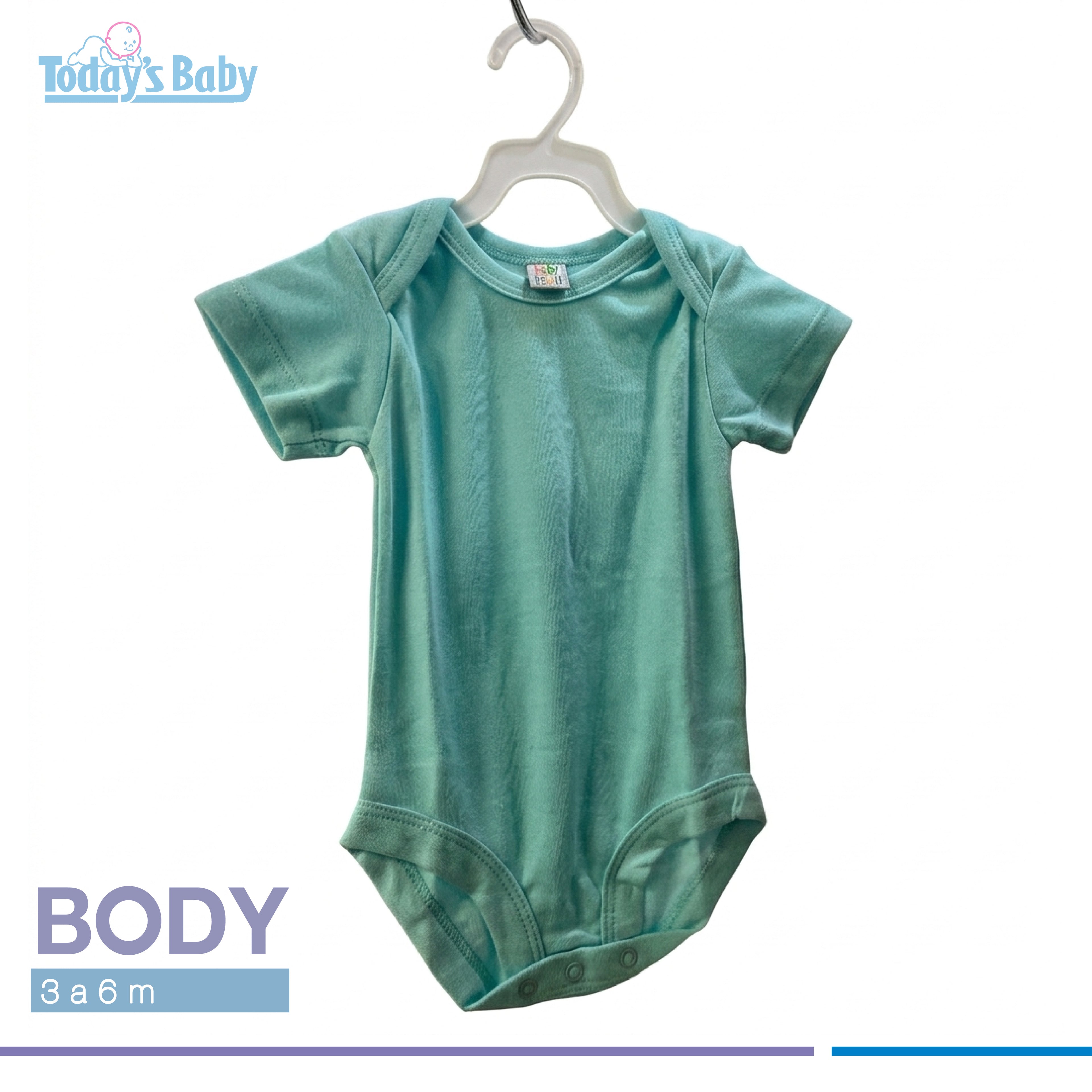 body de algodon 3 6m 3 para bebé