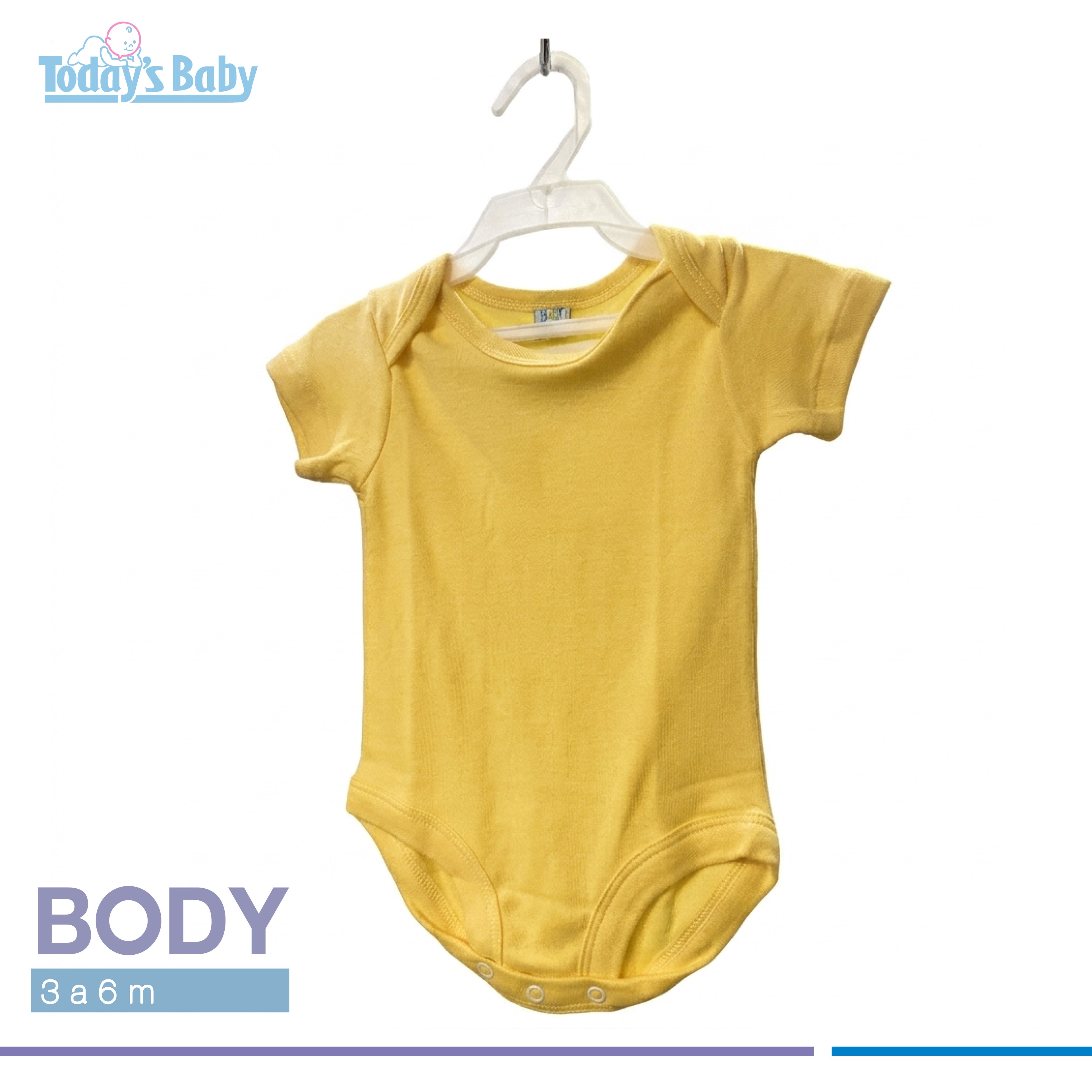 body de algodon 3 6m 4 para bebé