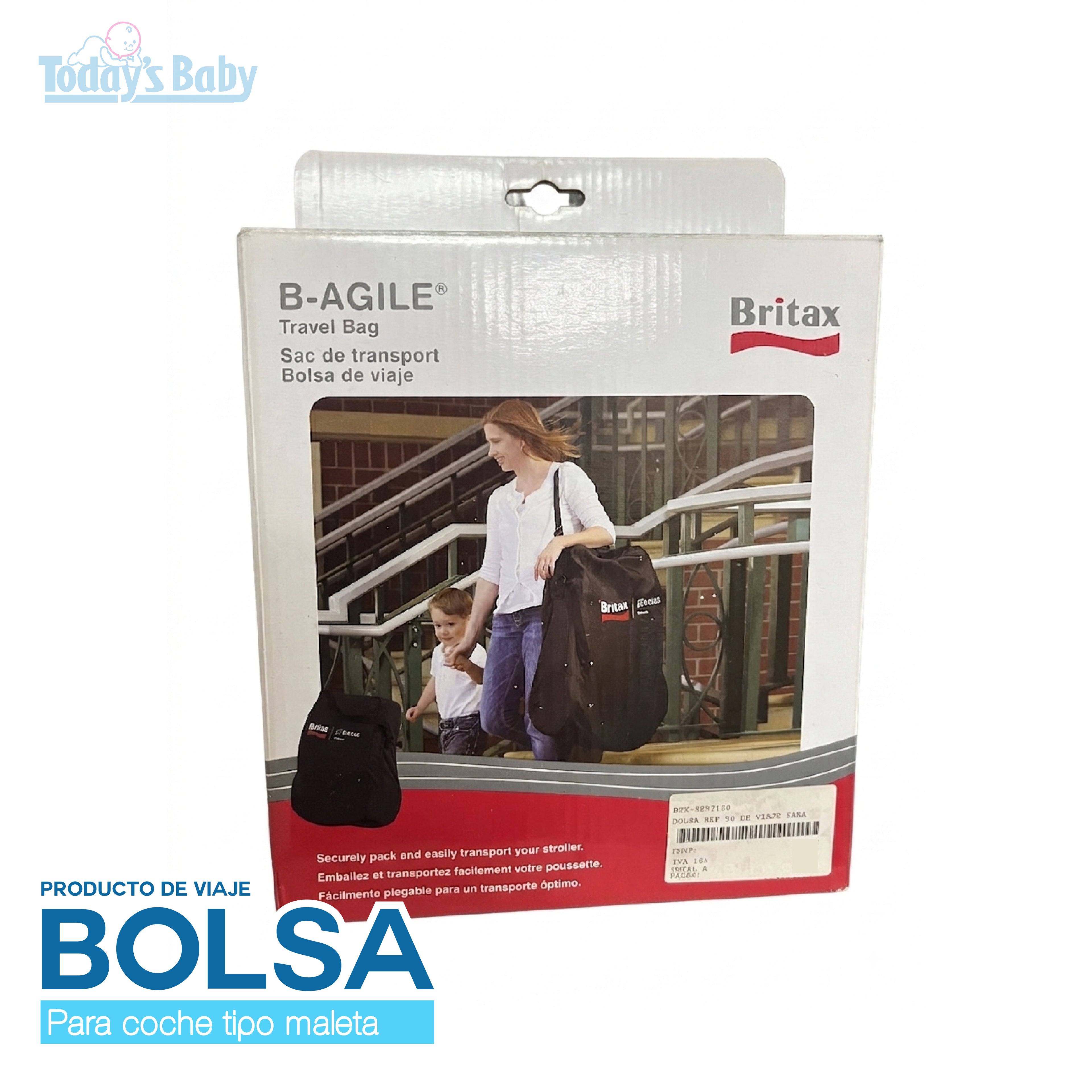 Bolsa de viaje para coche tipo maleta Britax