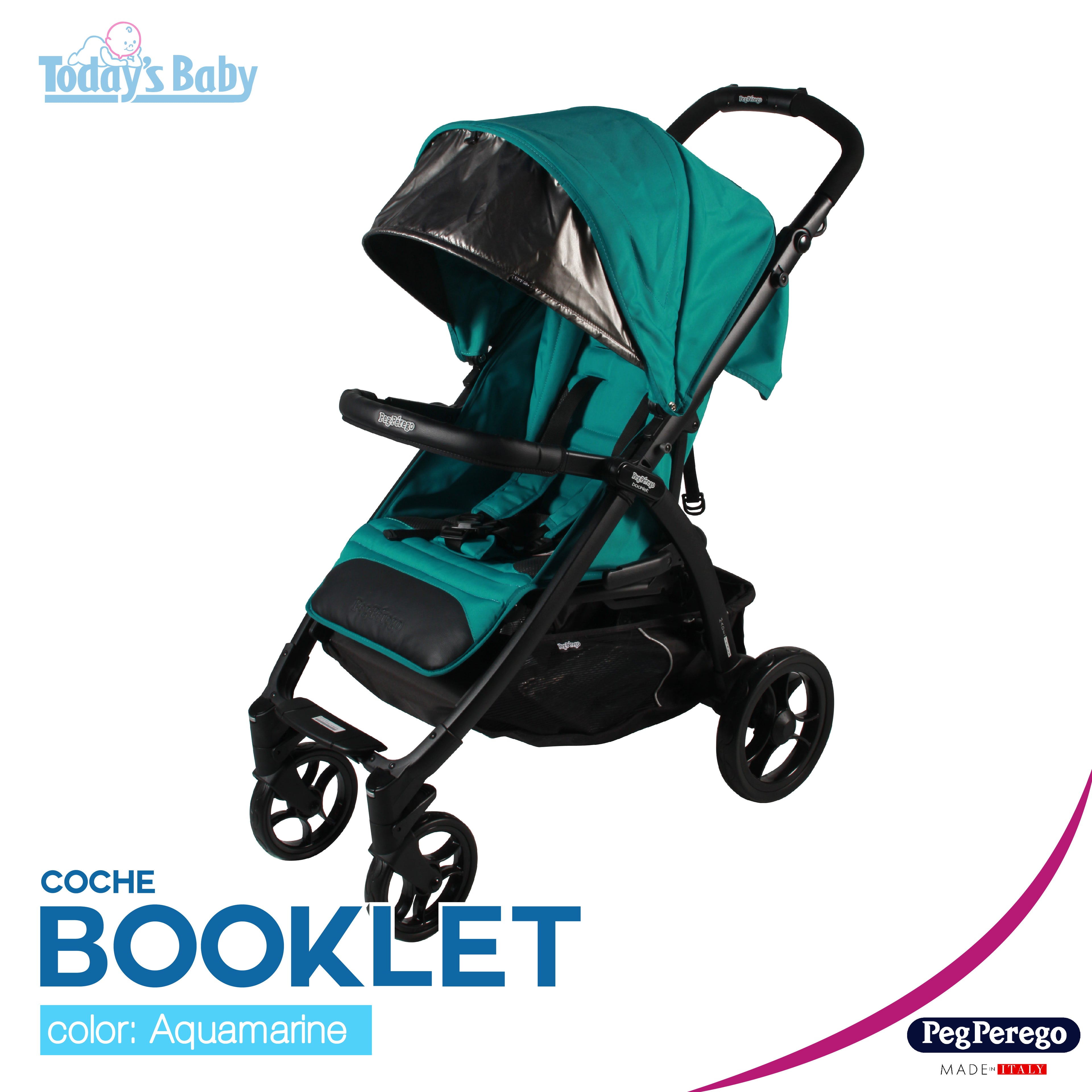 Coche Booklet Aquamarine Peg Perego
