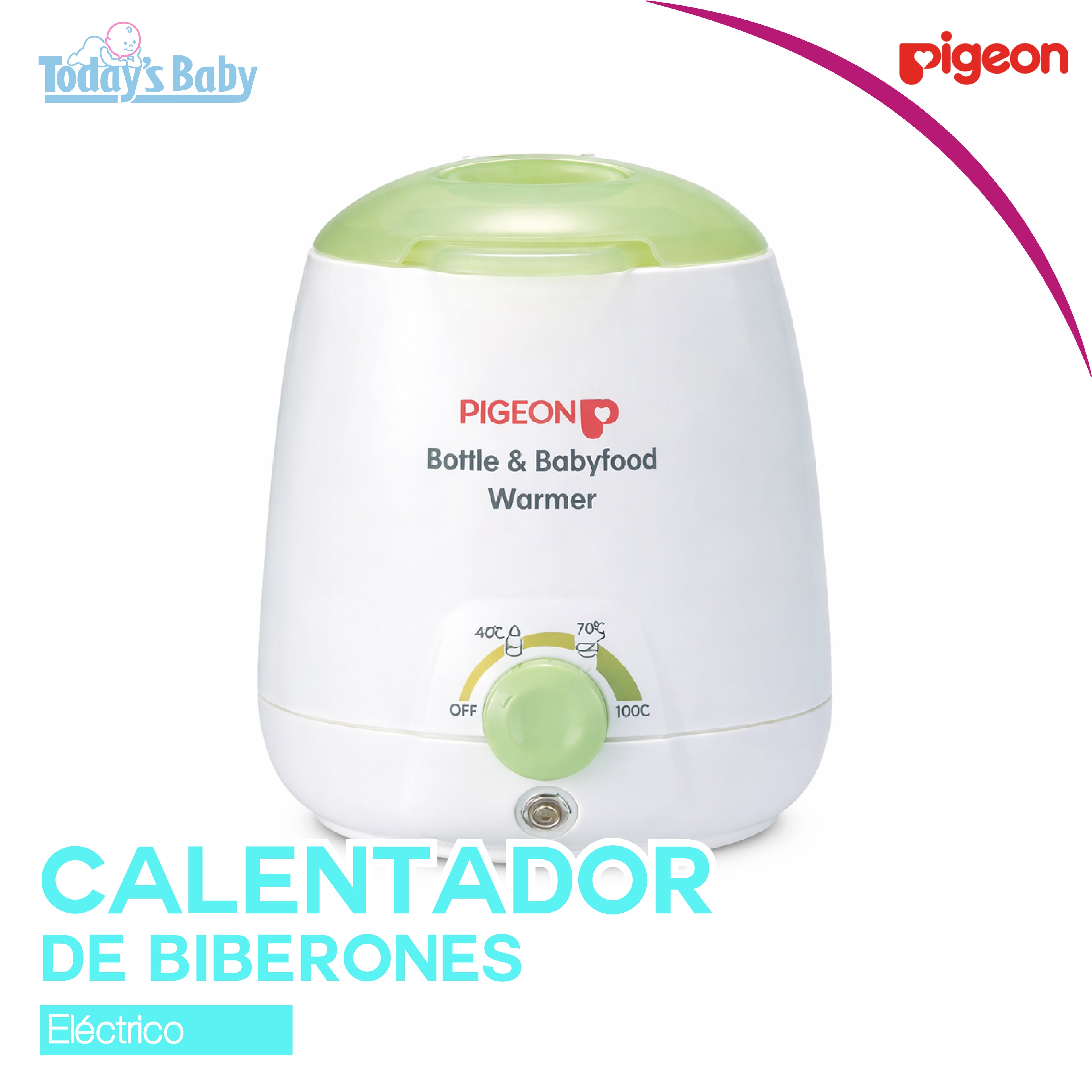Calentador de biberones eléctrico