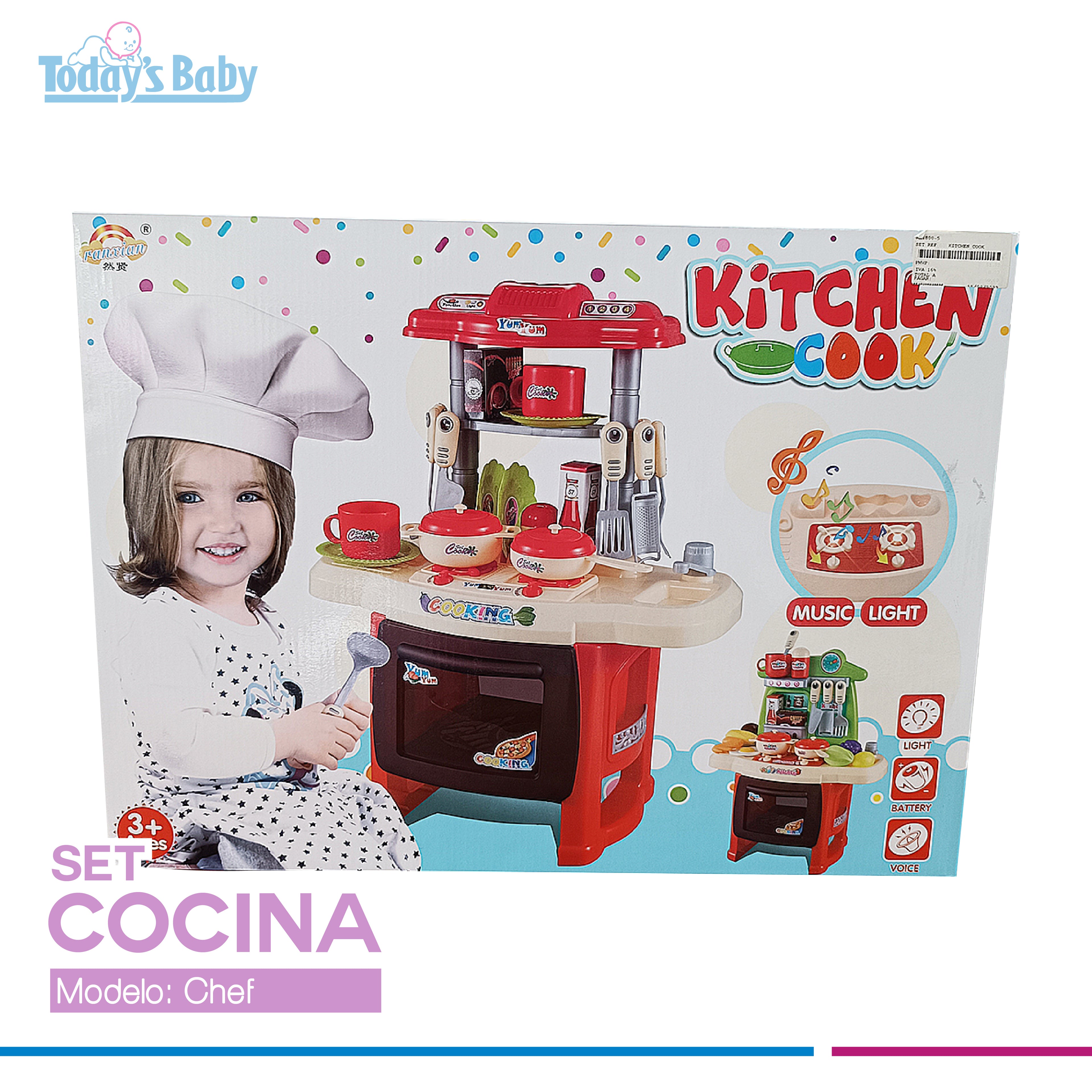 cocina kitchen cook para bebé