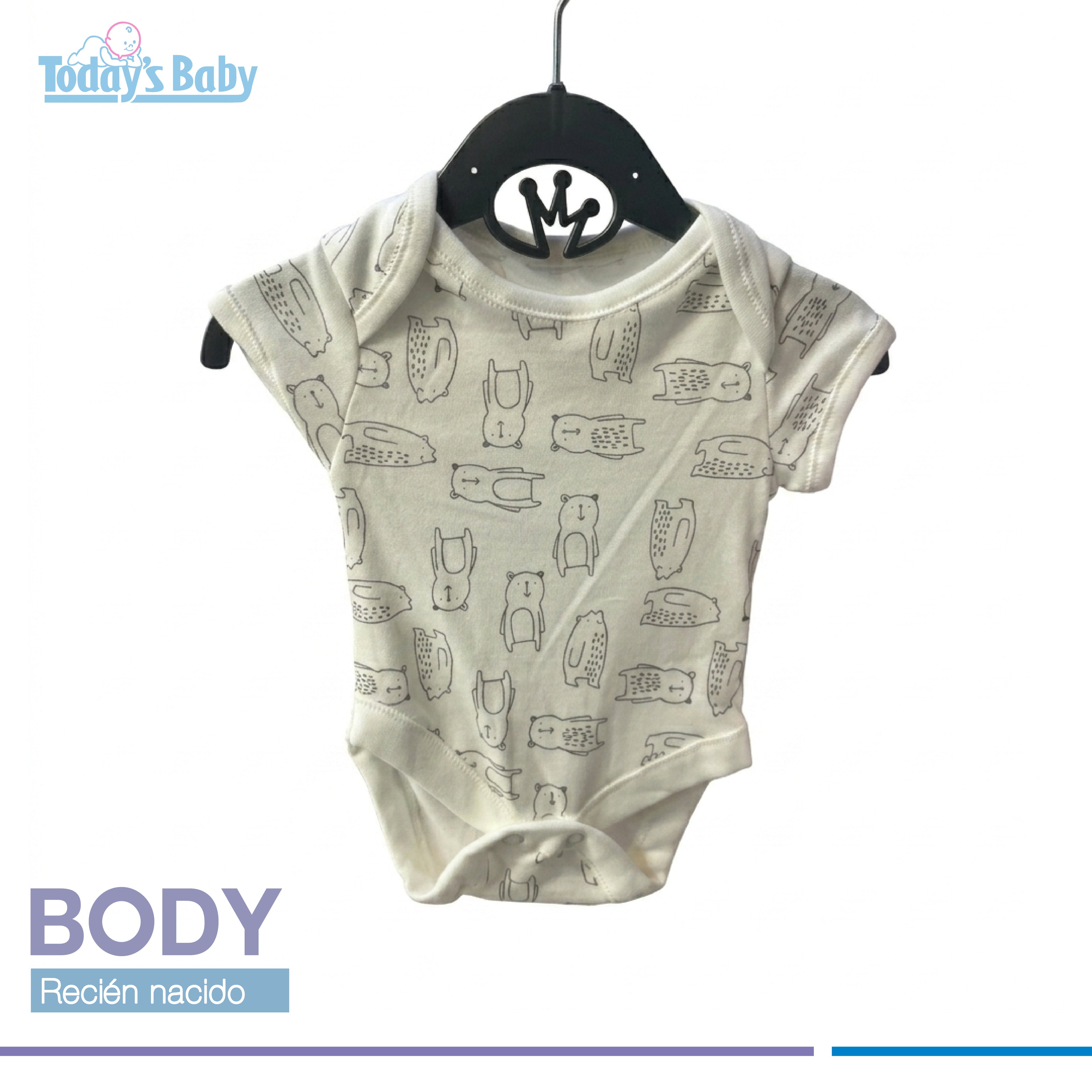 Body de Algodón Recién Nacido