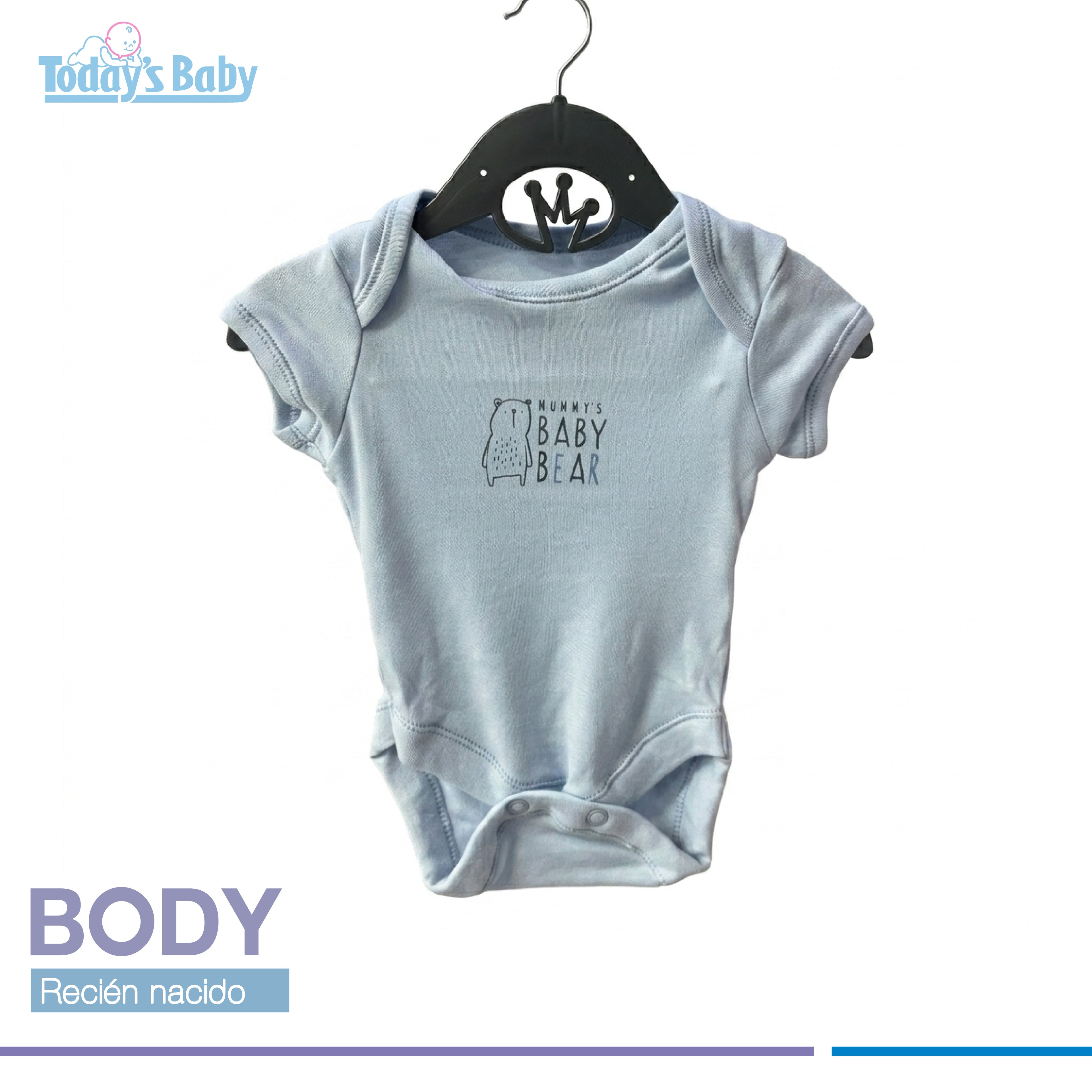 Body de Algodón Recién Nacido