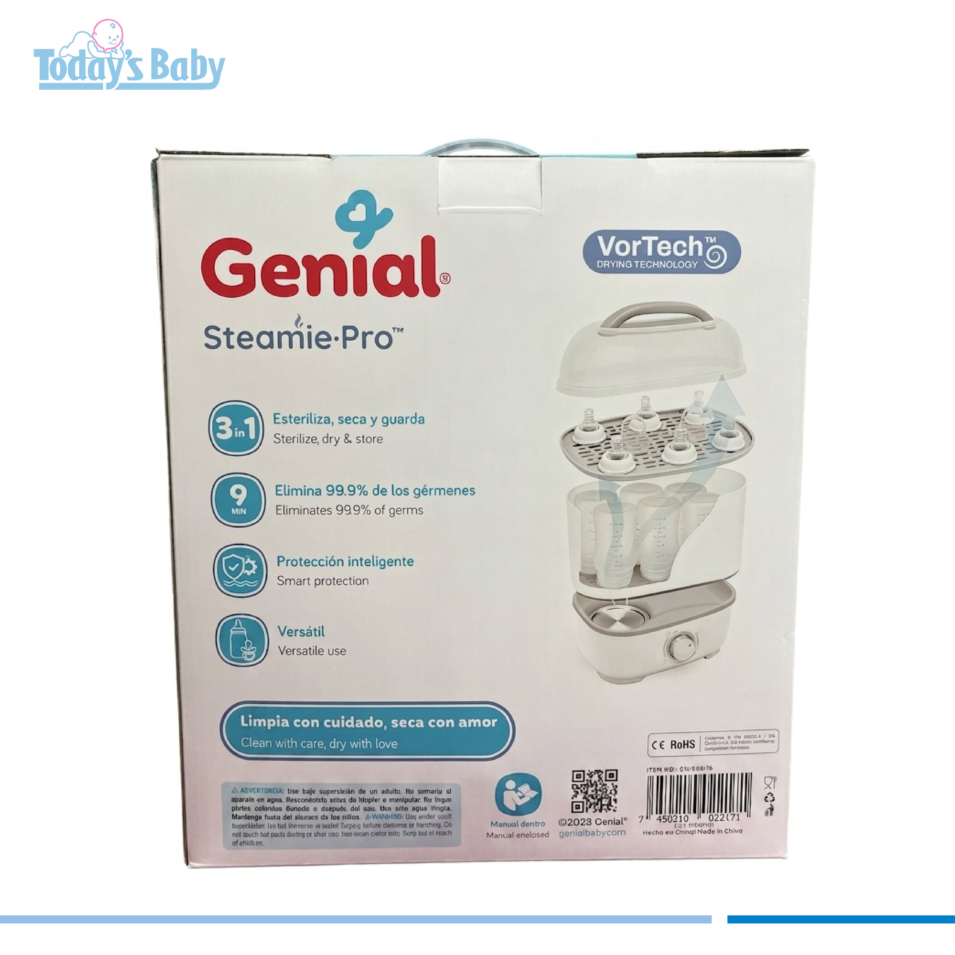 Esterilizador y Secador 3 en 1 Genial