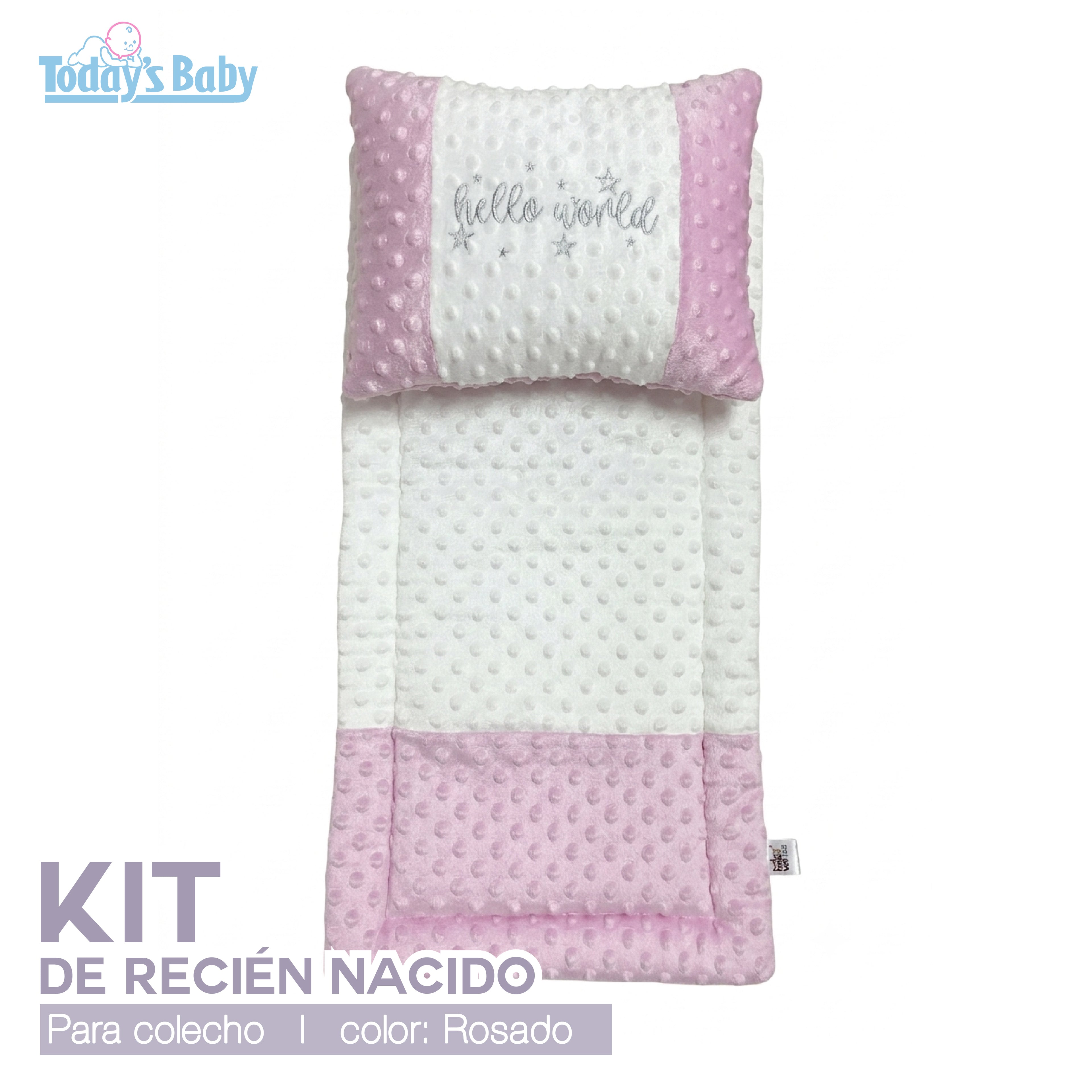 Kit de recién nacido para cunita clínica  niña