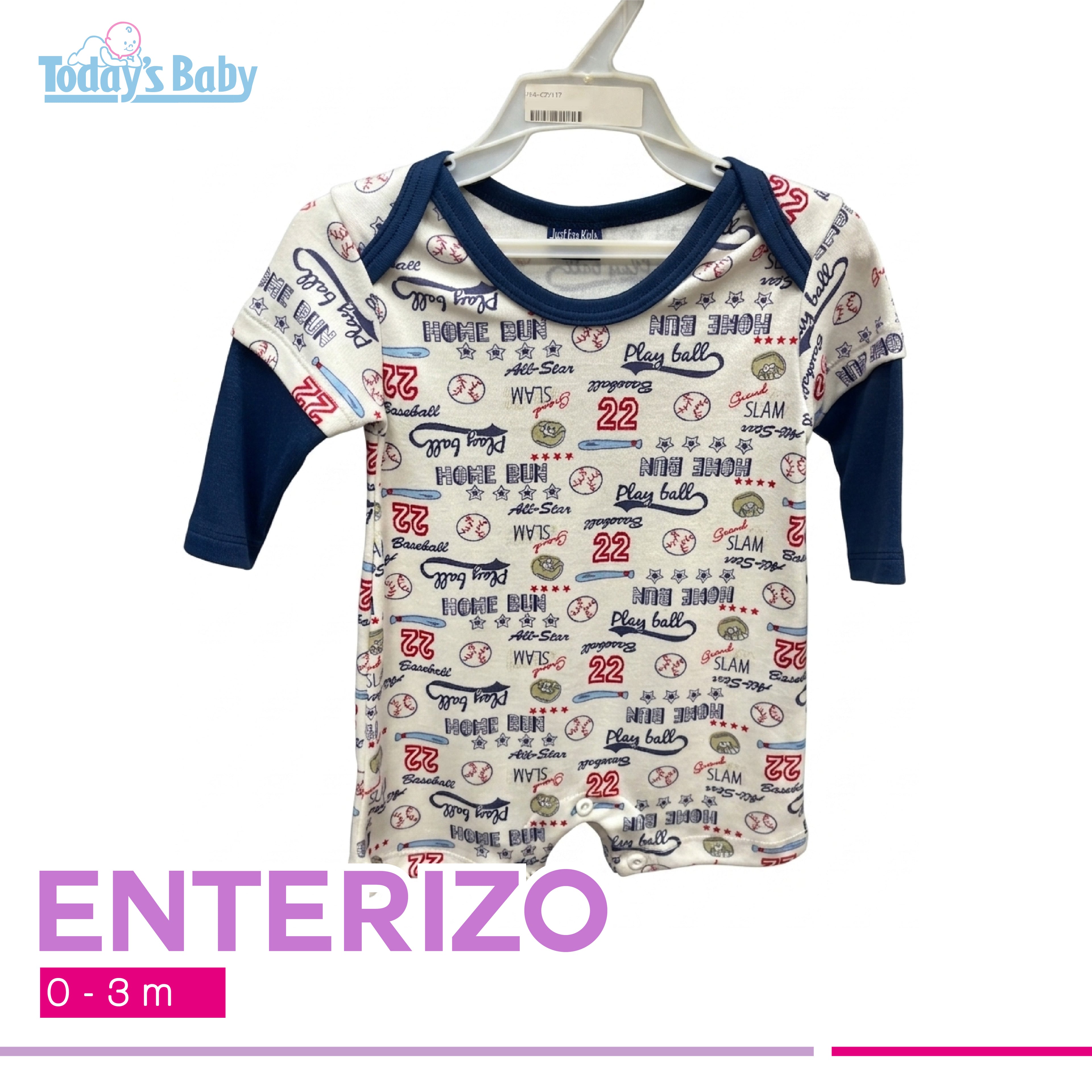 Enterizo cochinito 0-3m