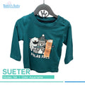 Suéter manga larga 3-6m