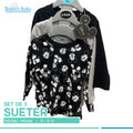 Set de 3 suéteres manga larga Disney 6-9m