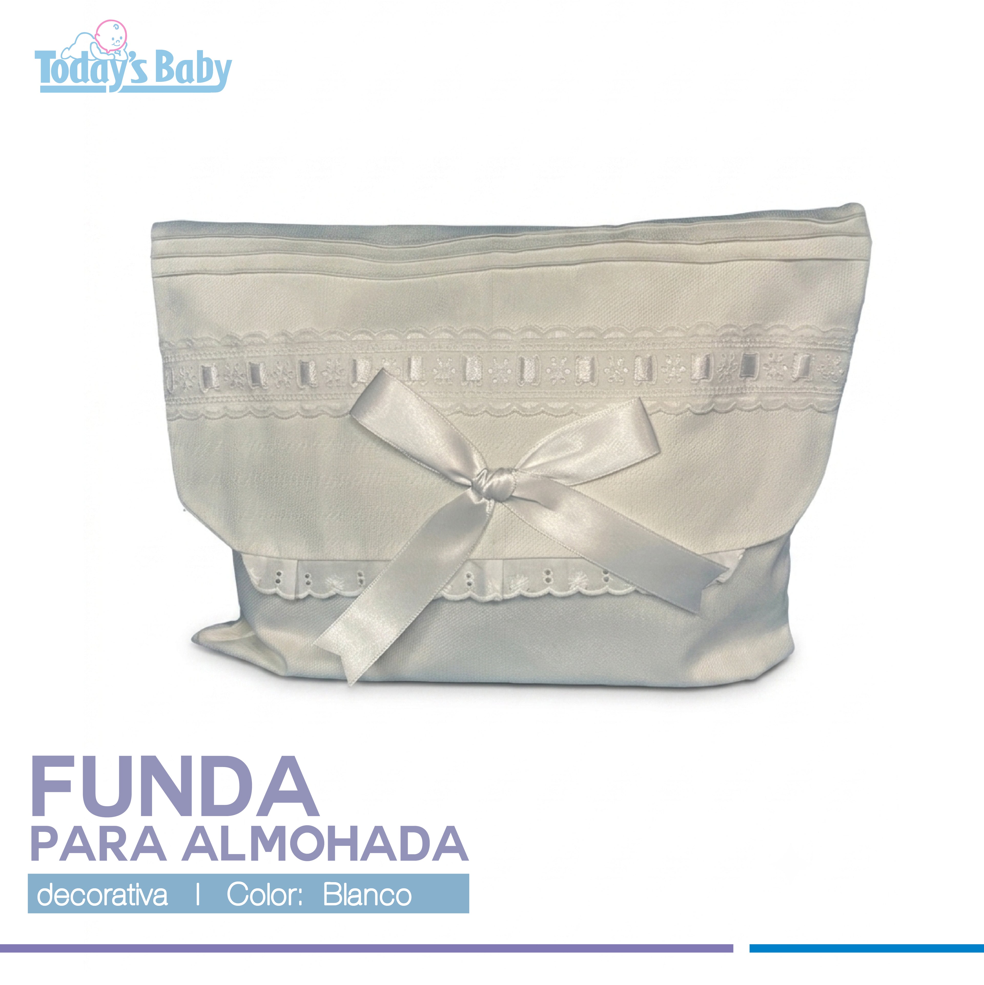 Funda tipo saquito para almohadas de cuna
