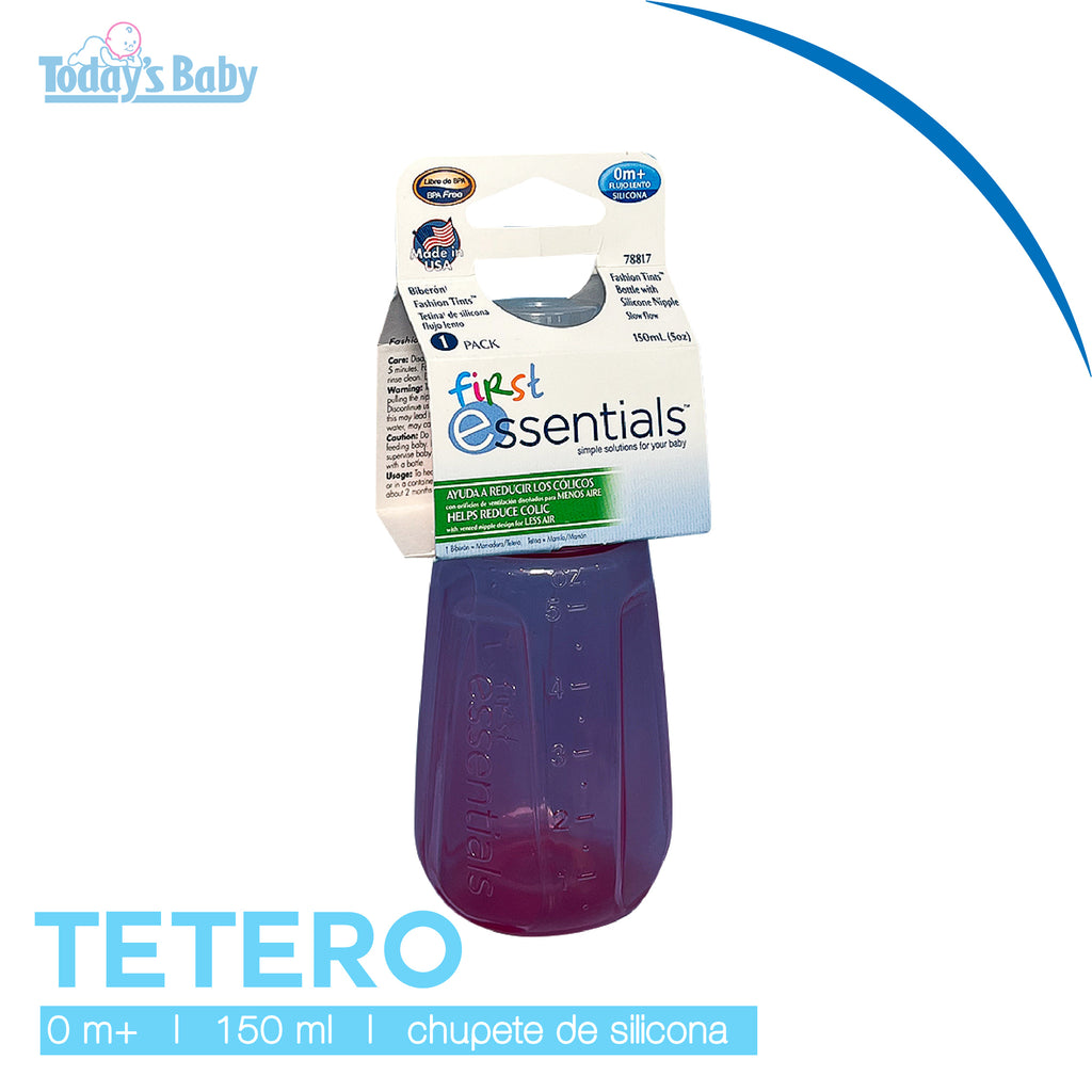 Tetero chupete de silicona First Essentials 150ml
