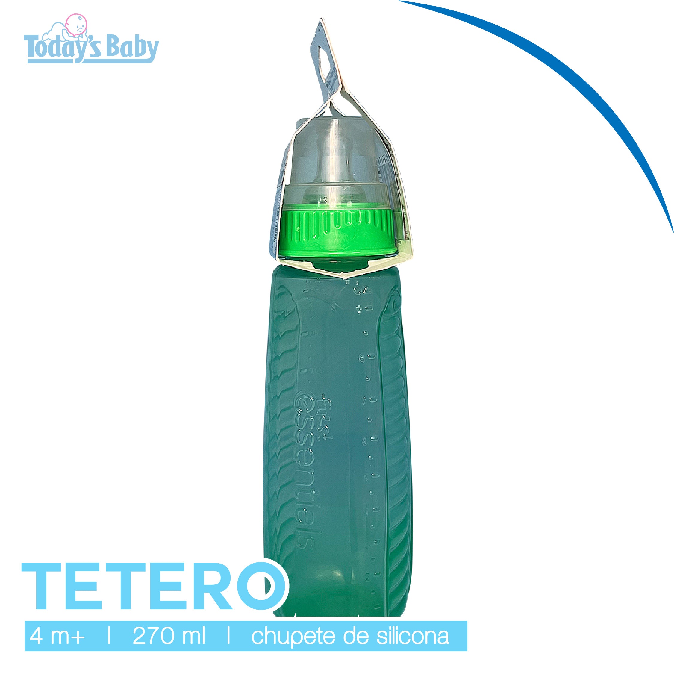 Tetero chupete de silicona First Essentials 270ml