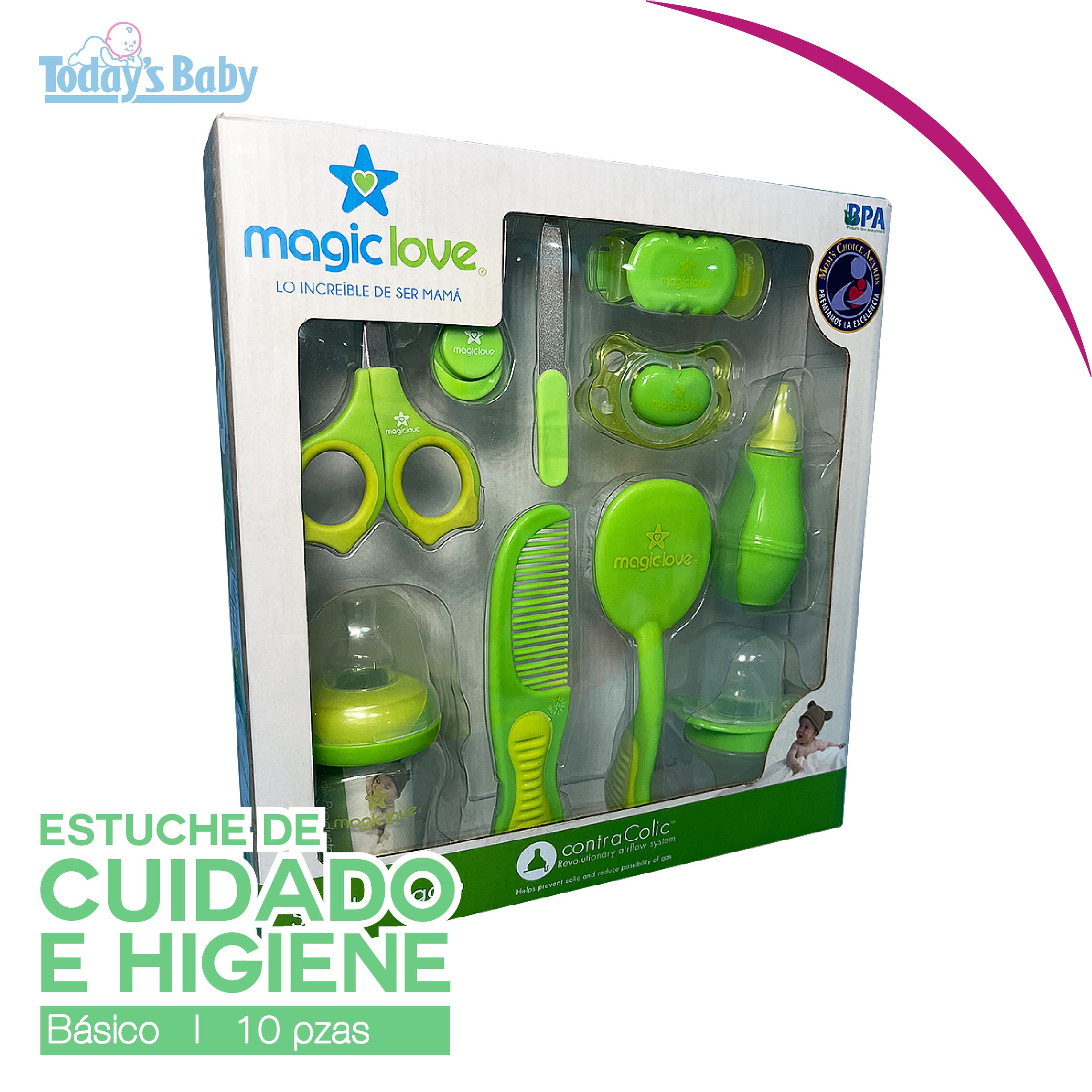set de cuidado e higiene magic love 1 para bebé