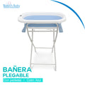 Bañera Plegable con pedestal