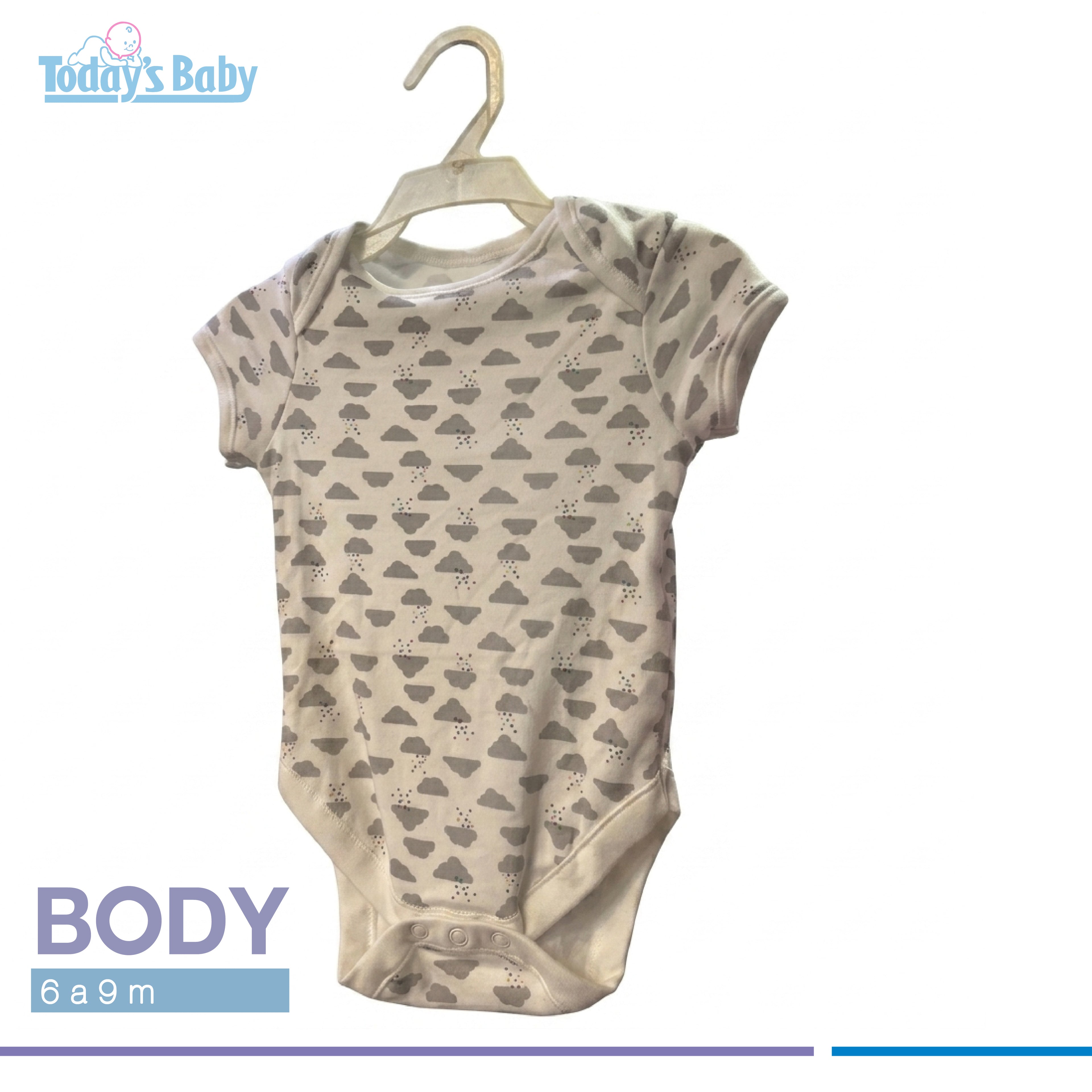 body de algodon 6 9m 1 para bebé