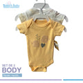 set de body 2 pzas wakid s recien nacido 1 para bebé