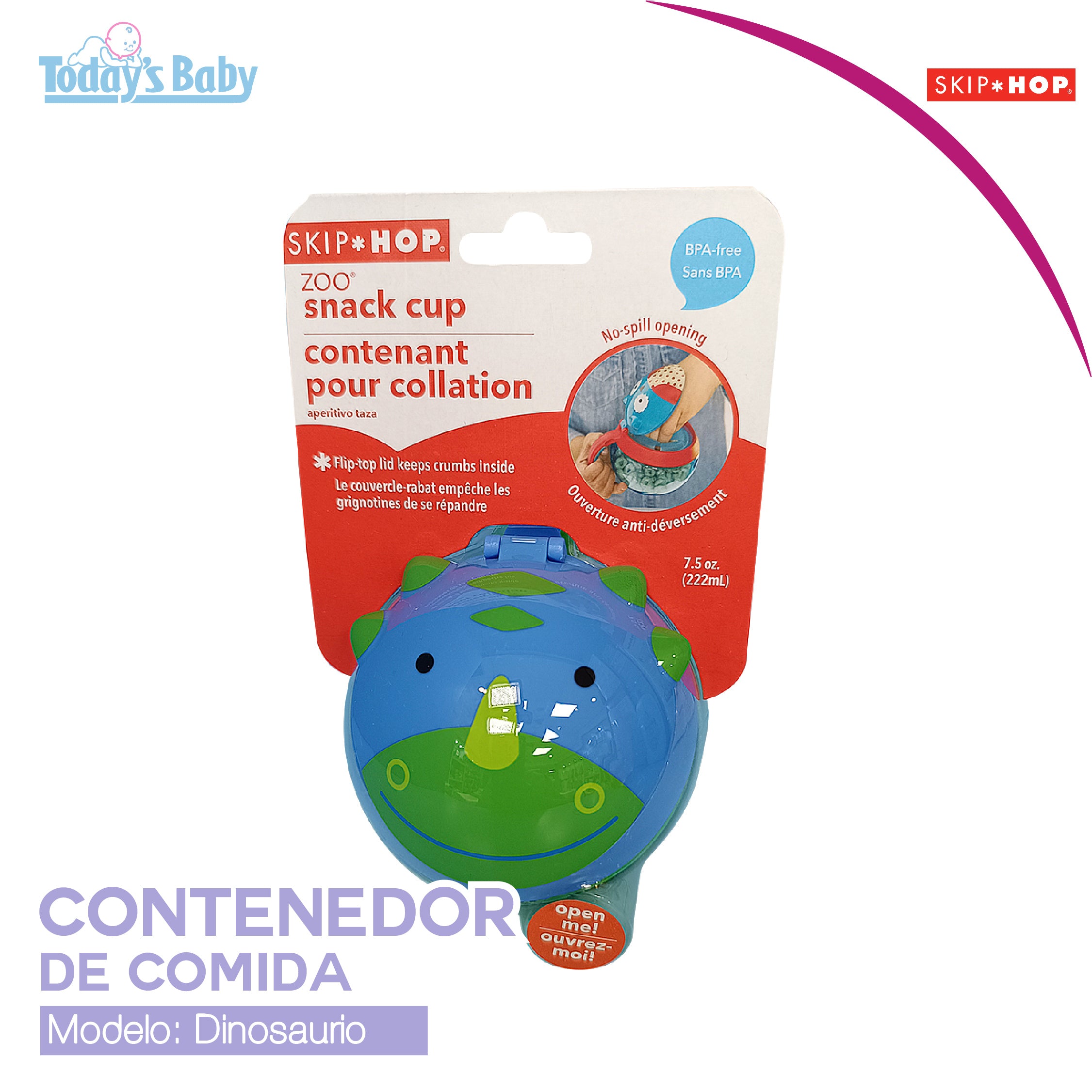 contenedor de snack skip hop copia para bebé